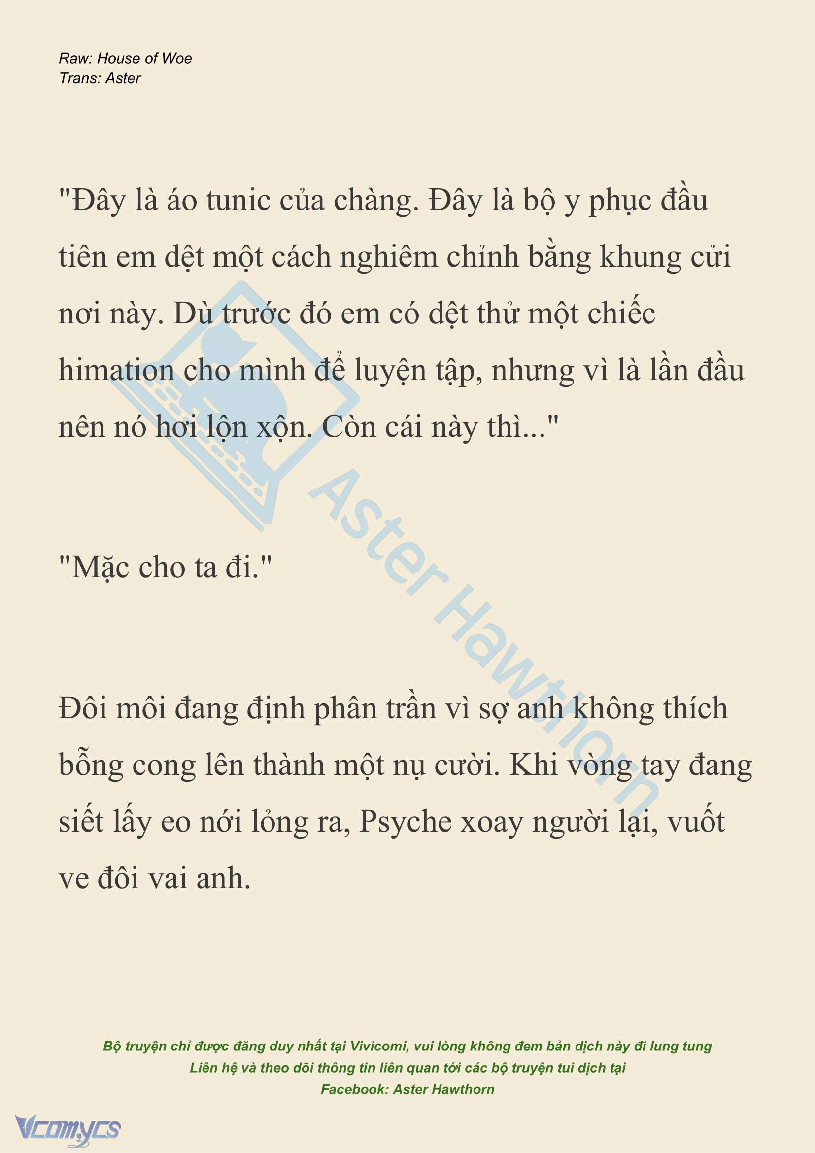 [NOVEL] Dành Cho Các Nữ Thần: Dành cho Psyche Chapter 29 - Trang 13
