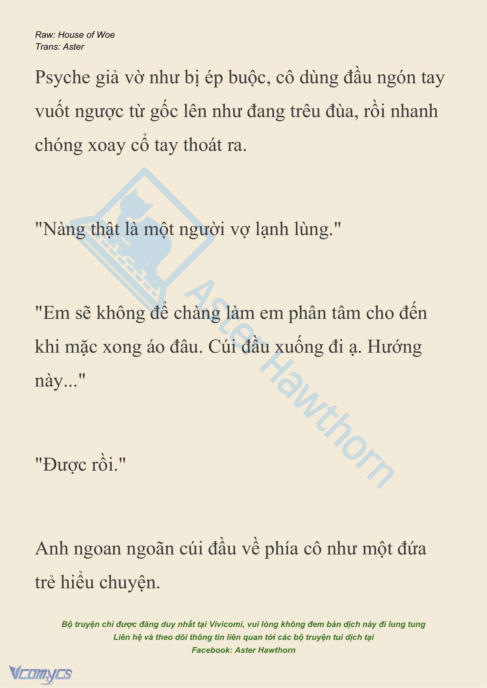 [NOVEL] Dành Cho Các Nữ Thần: Dành cho Psyche Chapter 29 - Trang 17