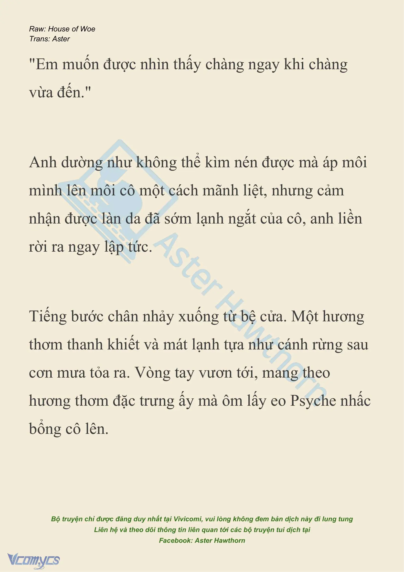 [NOVEL] Dành Cho Các Nữ Thần: Dành cho Psyche Chapter 29 - Trang 5