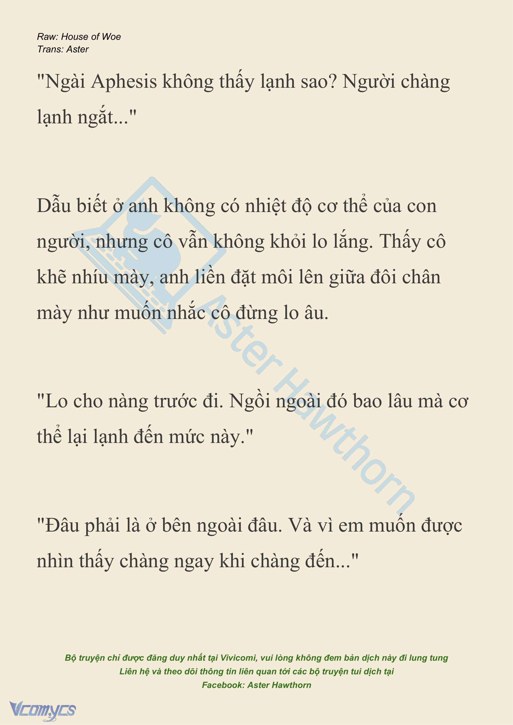 [NOVEL] Dành Cho Các Nữ Thần: Dành cho Psyche Chapter 29 - Trang 7