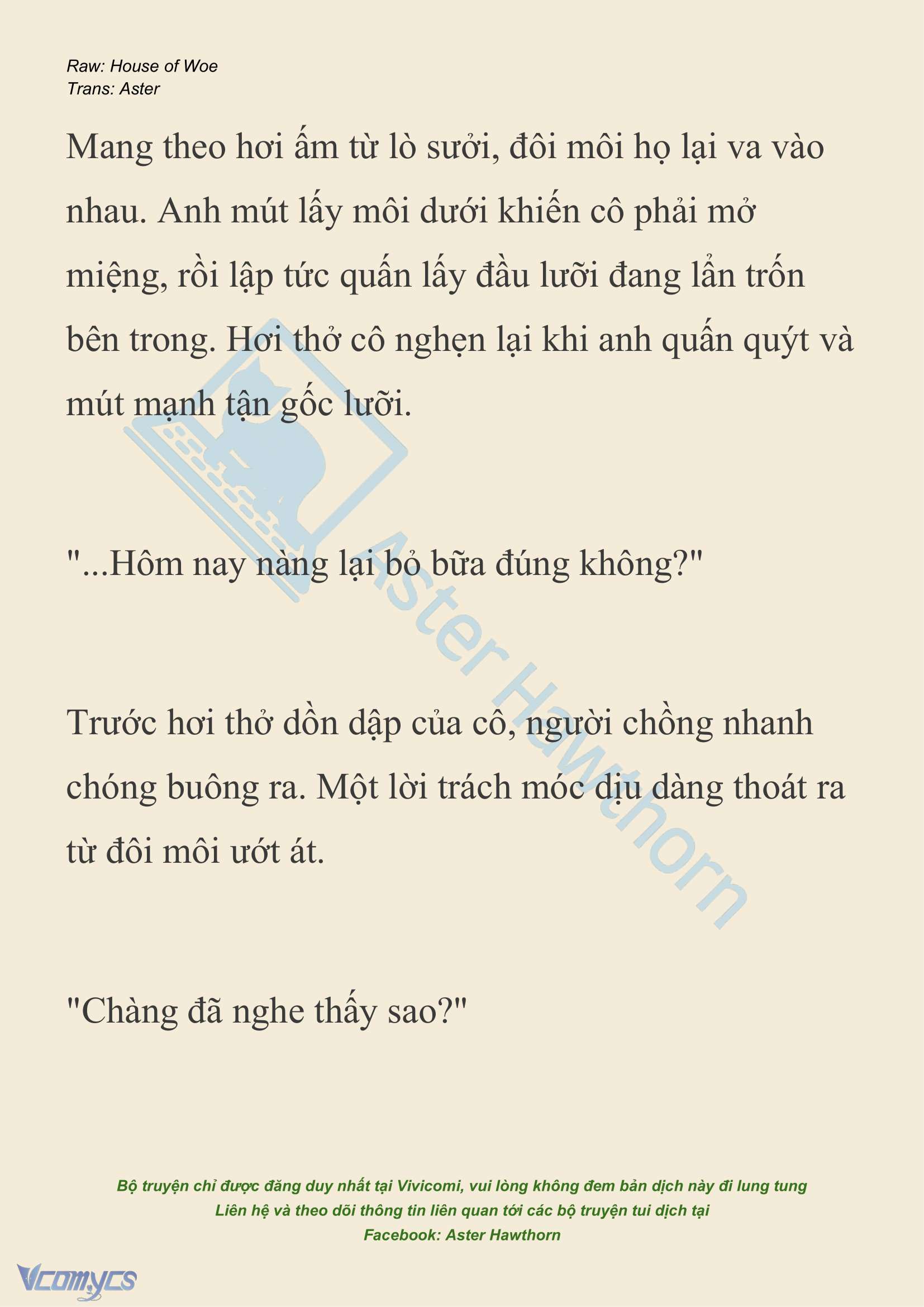 [NOVEL] Dành Cho Các Nữ Thần: Dành cho Psyche Chapter 29 - Trang 8