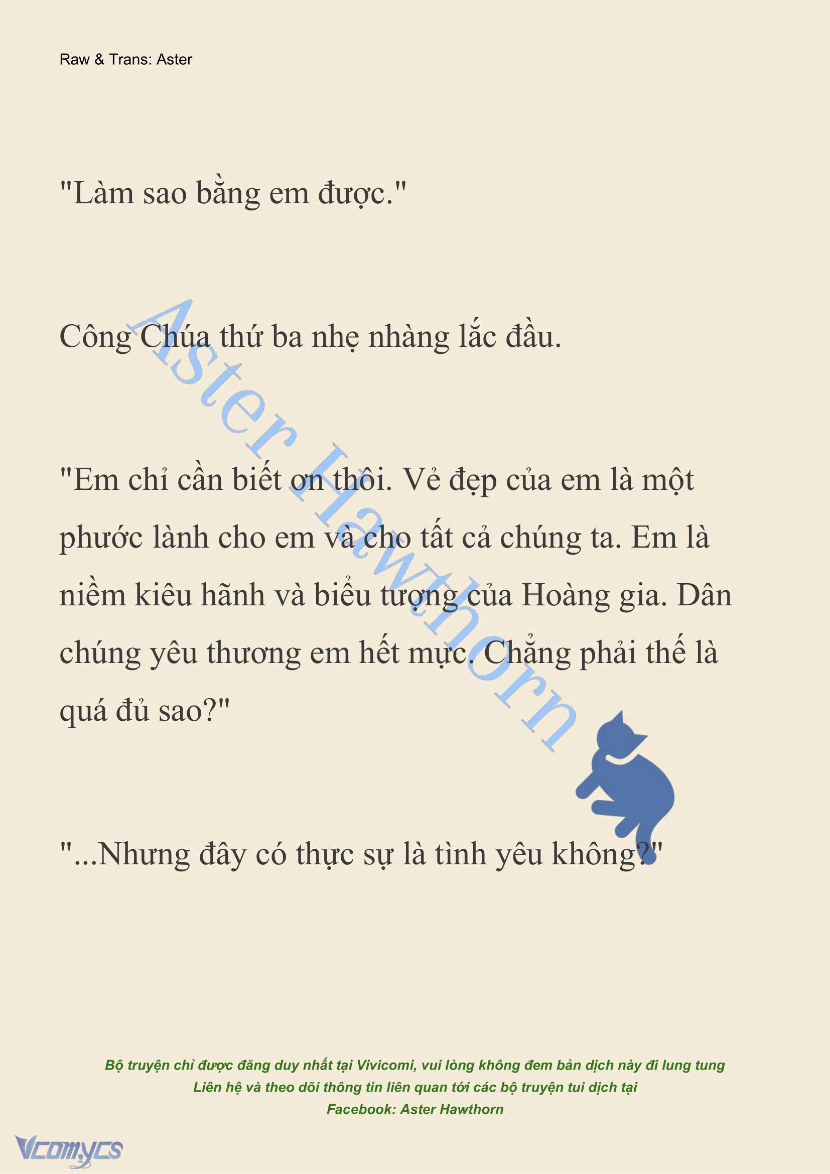 [NOVEL] Dành Cho Các Nữ Thần: Dành cho Psyche Chapter 3 - Trang 10