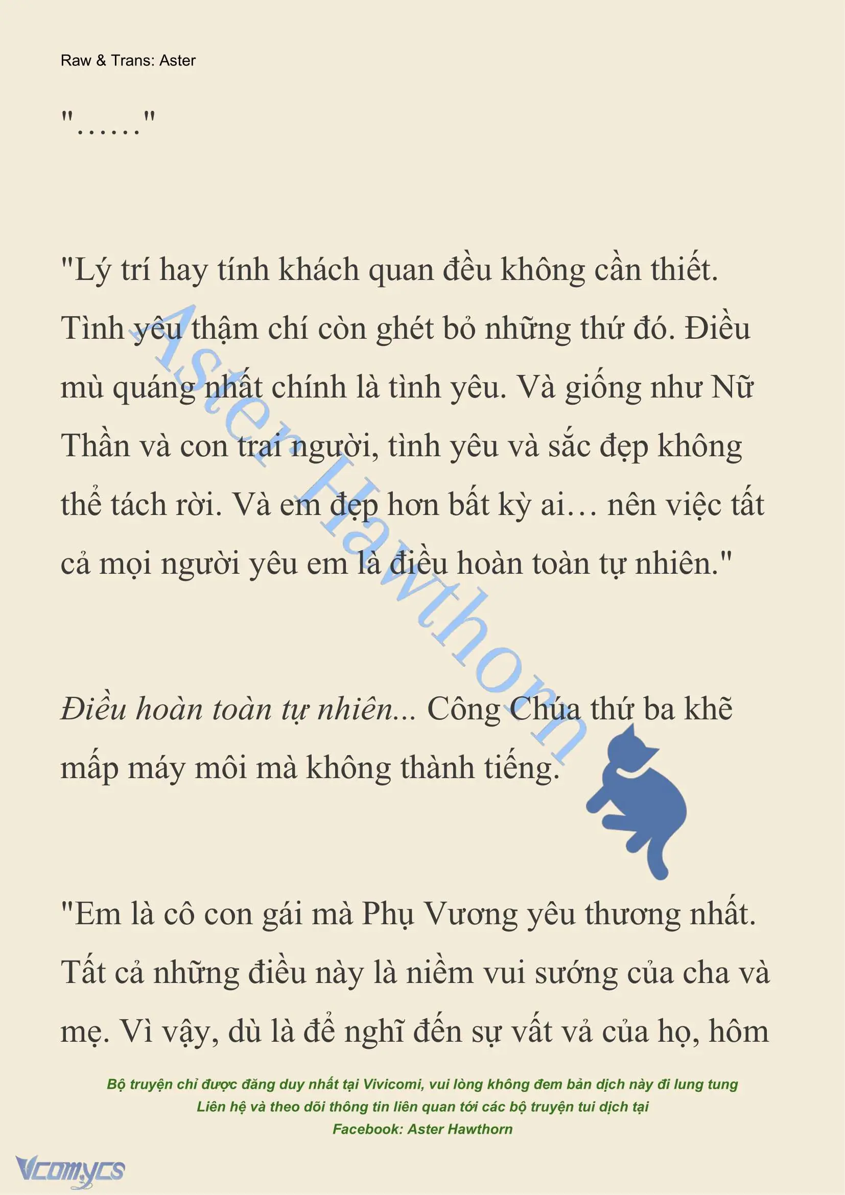[NOVEL] Dành Cho Các Nữ Thần: Dành cho Psyche Chapter 3 - Trang 12