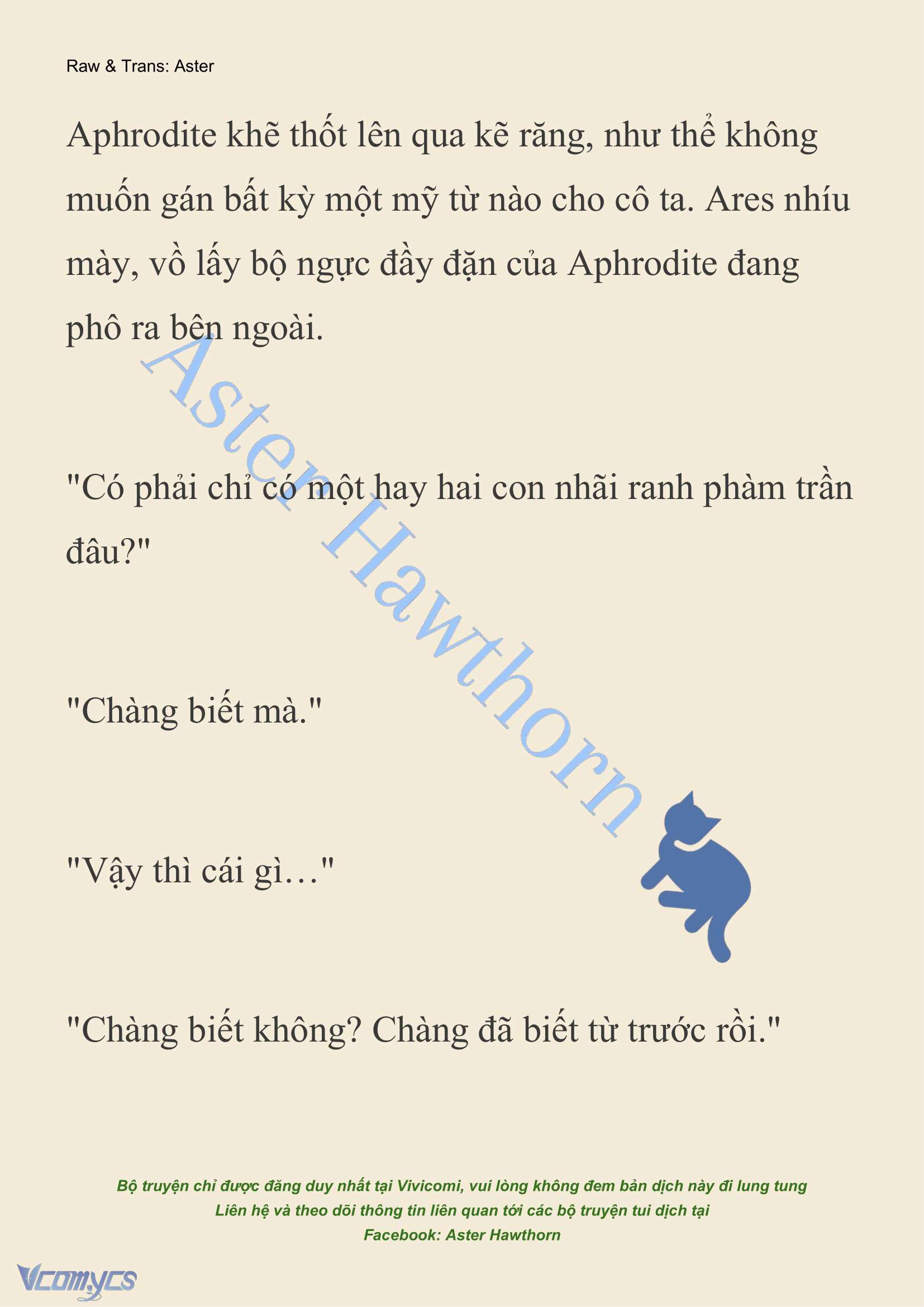 [NOVEL] Dành Cho Các Nữ Thần: Dành cho Psyche Chapter 3 - Trang 21