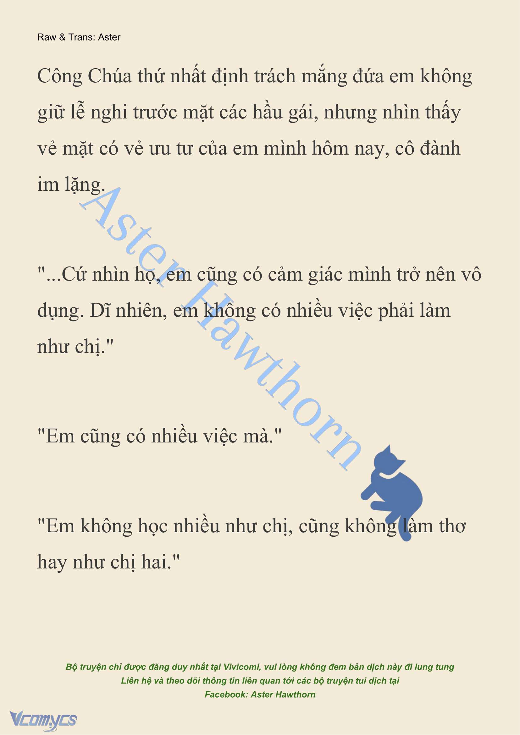 [NOVEL] Dành Cho Các Nữ Thần: Dành cho Psyche Chapter 3 - Trang 6