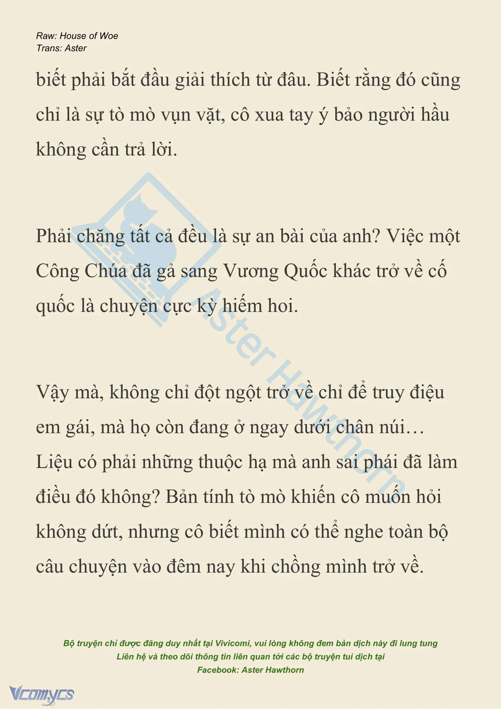 [NOVEL] Dành Cho Các Nữ Thần: Dành cho Psyche Chapter 30 - Trang 21