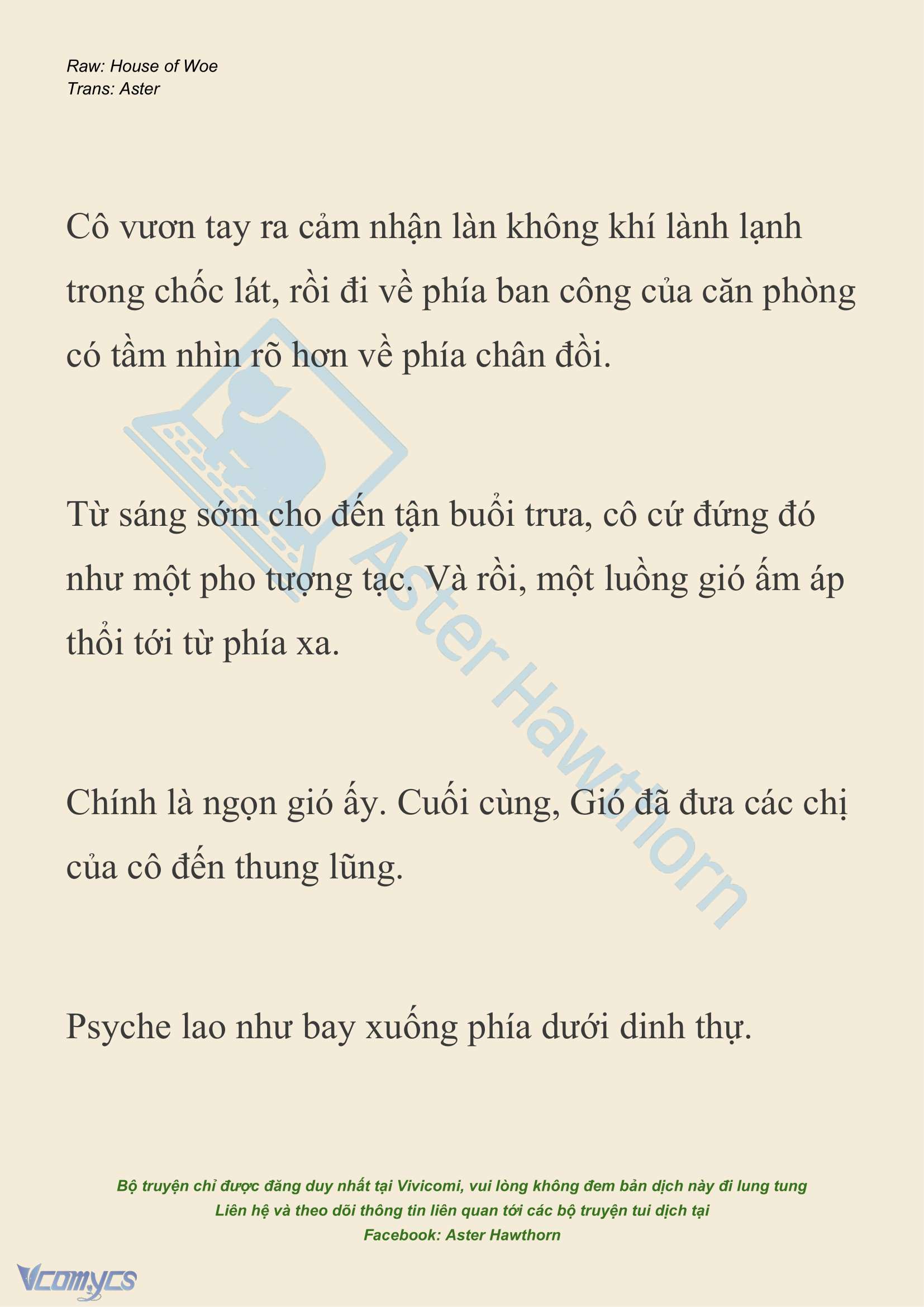 [NOVEL] Dành Cho Các Nữ Thần: Dành cho Psyche Chapter 30 - Trang 23