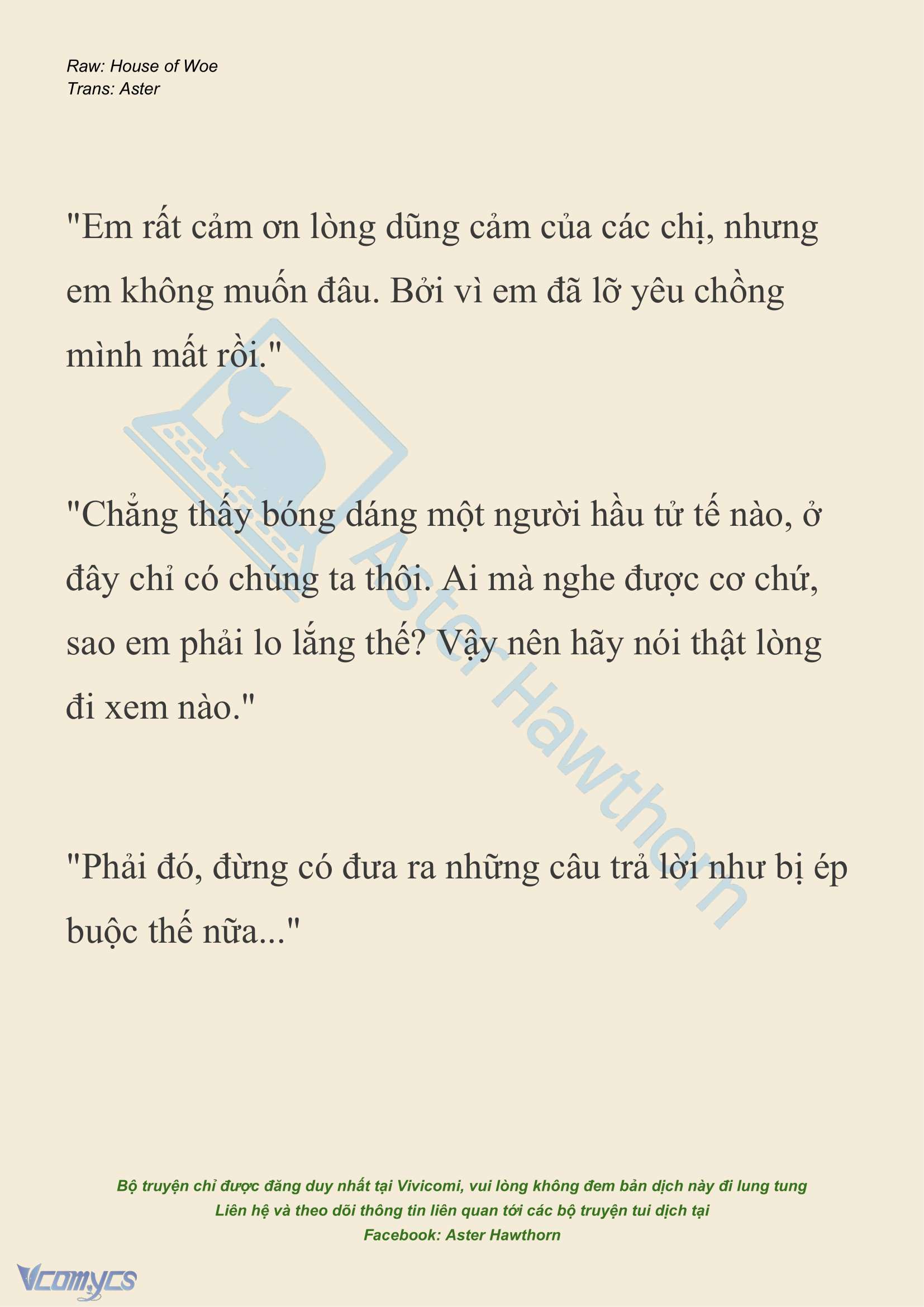 [NOVEL] Dành Cho Các Nữ Thần: Dành cho Psyche Chapter 31 - Trang 15
