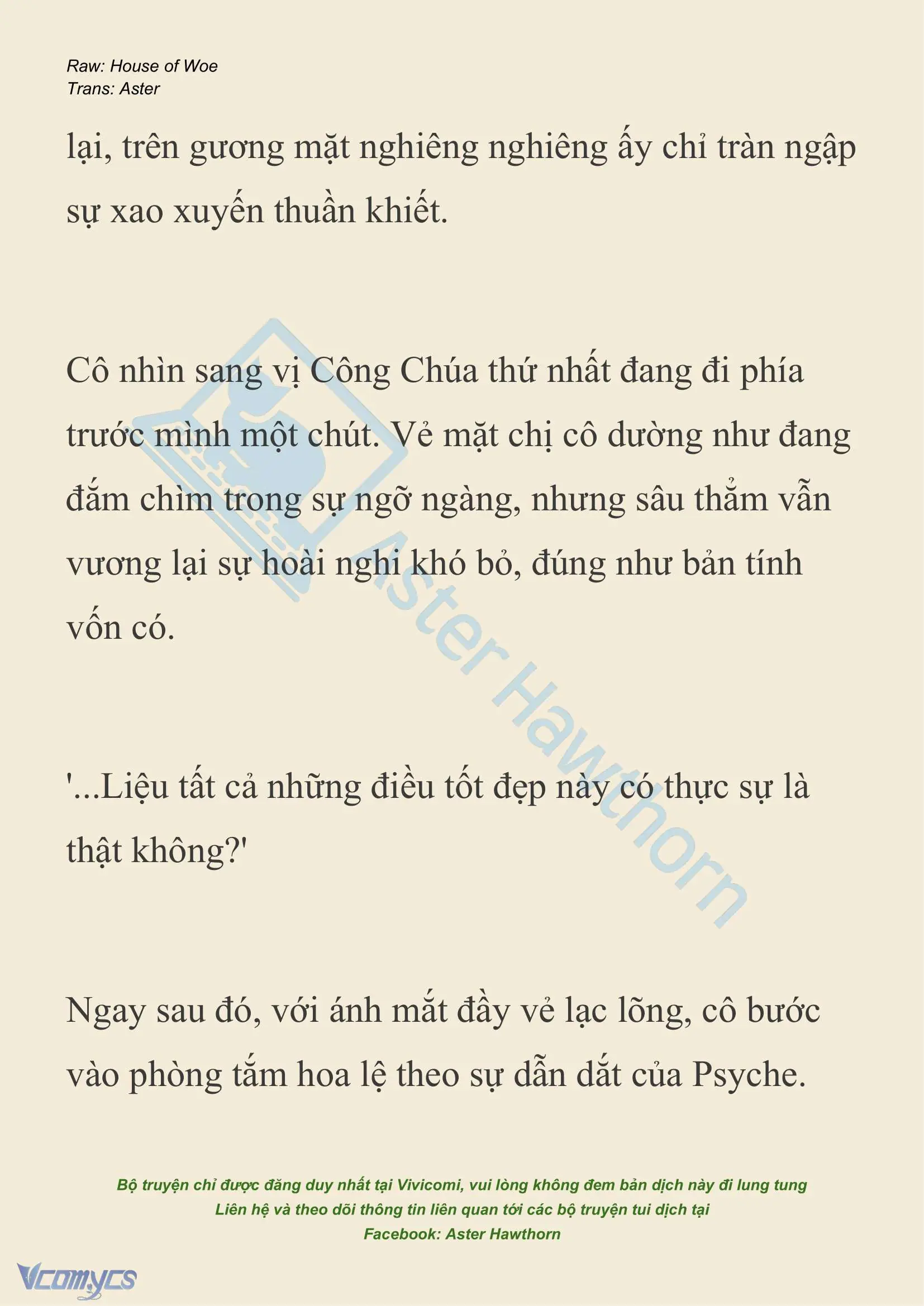[NOVEL] Dành Cho Các Nữ Thần: Dành cho Psyche Chapter 31 - Trang 22