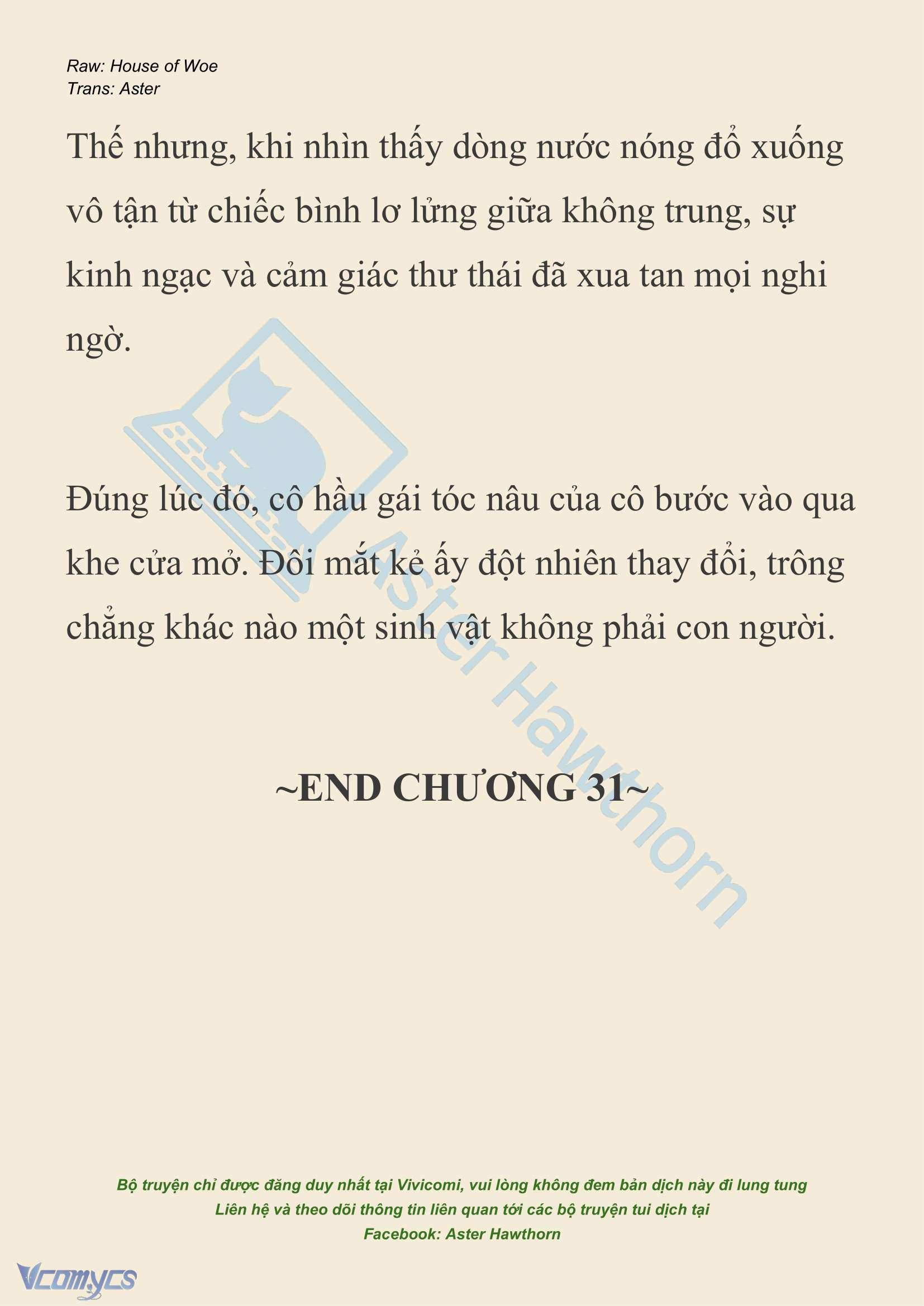 [NOVEL] Dành Cho Các Nữ Thần: Dành cho Psyche Chapter 31 - Trang 23
