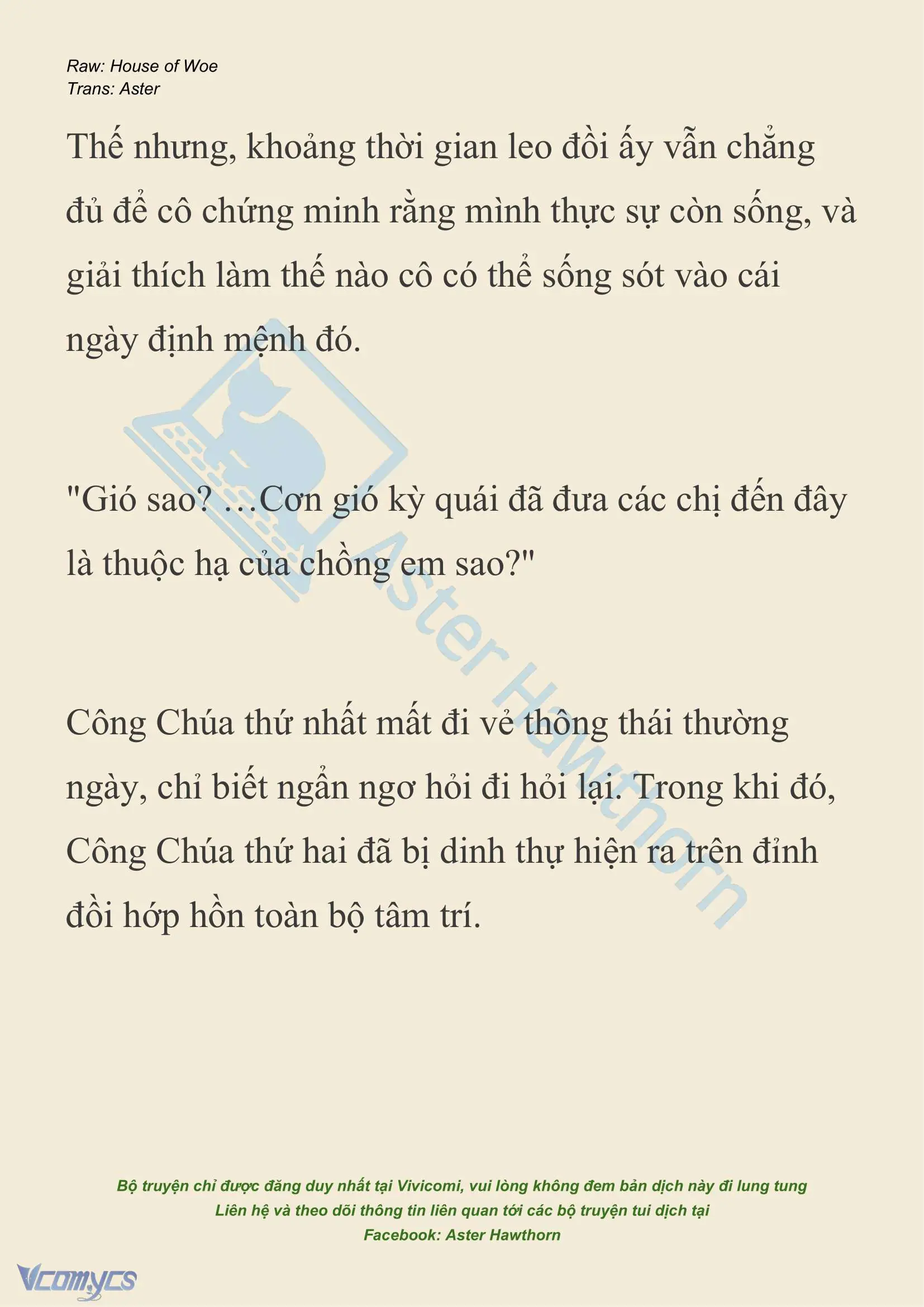 [NOVEL] Dành Cho Các Nữ Thần: Dành cho Psyche Chapter 31 - Trang 6