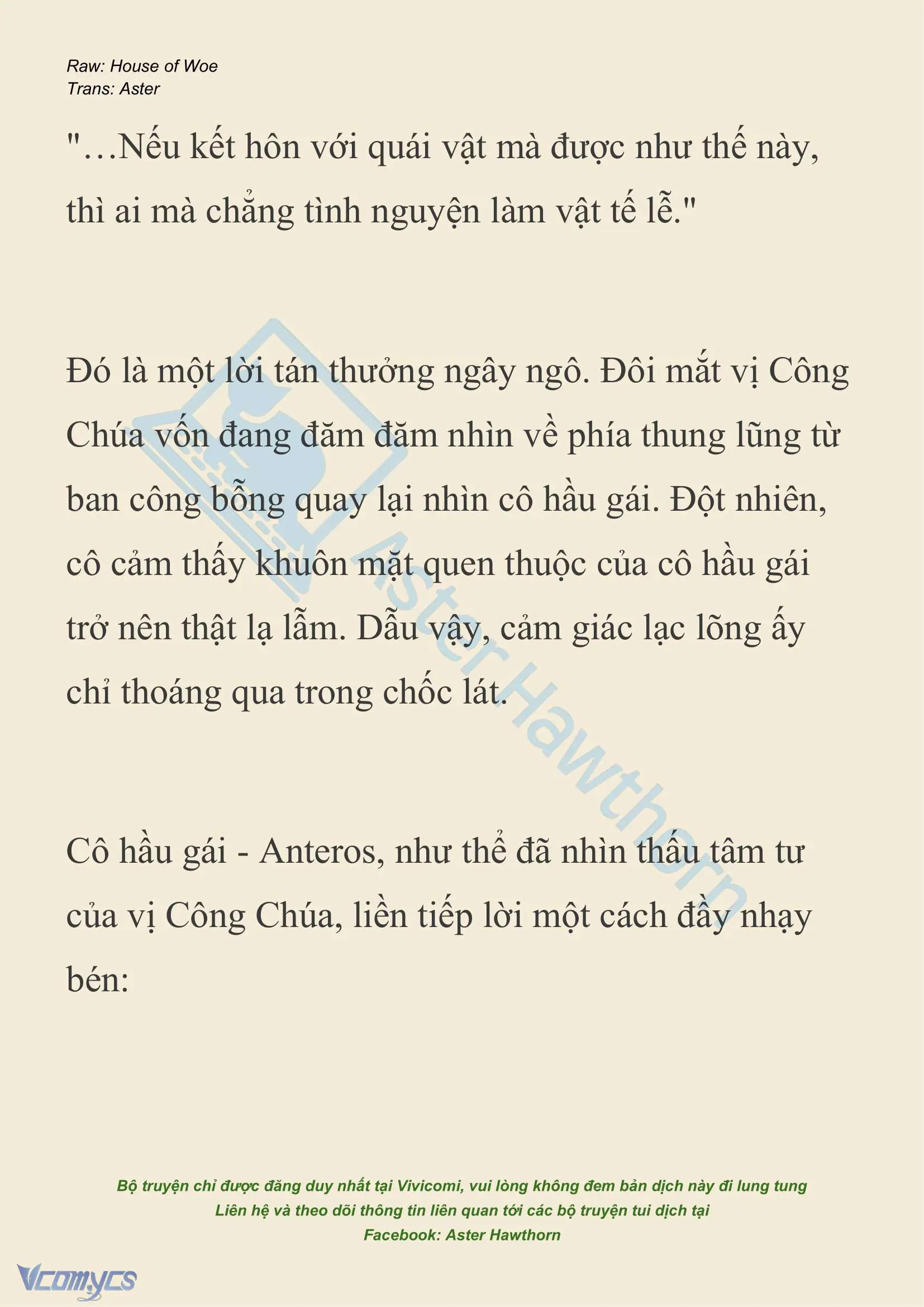 [NOVEL] Dành Cho Các Nữ Thần: Dành cho Psyche Chapter 32 - Trang 15