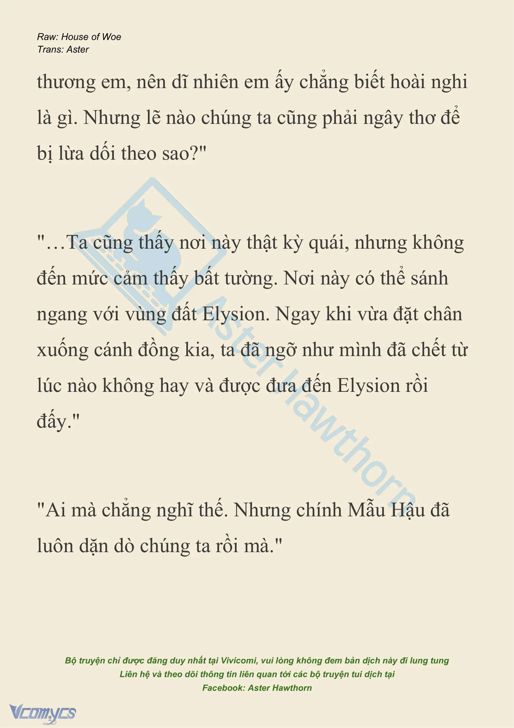 [NOVEL] Dành Cho Các Nữ Thần: Dành cho Psyche Chapter 32 - Trang 22