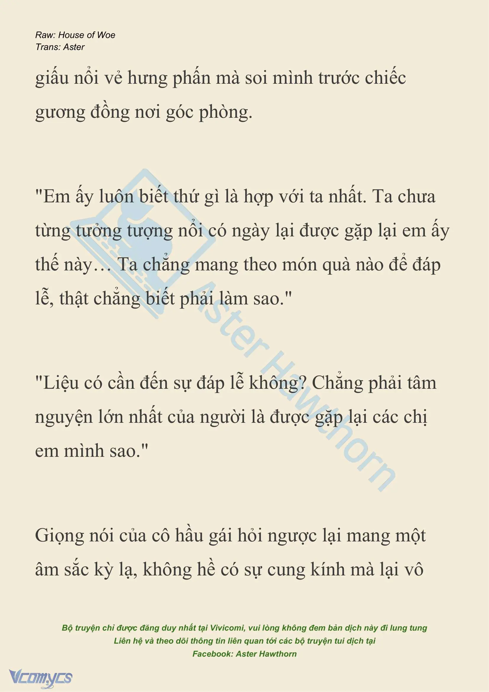 [NOVEL] Dành Cho Các Nữ Thần: Dành cho Psyche Chapter 32 - Trang 5