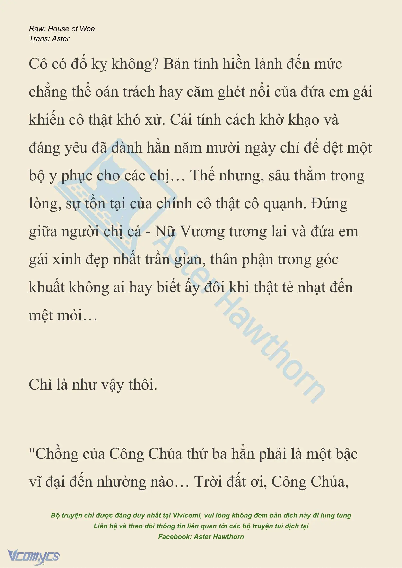 [NOVEL] Dành Cho Các Nữ Thần: Dành cho Psyche Chapter 32 - Trang 9