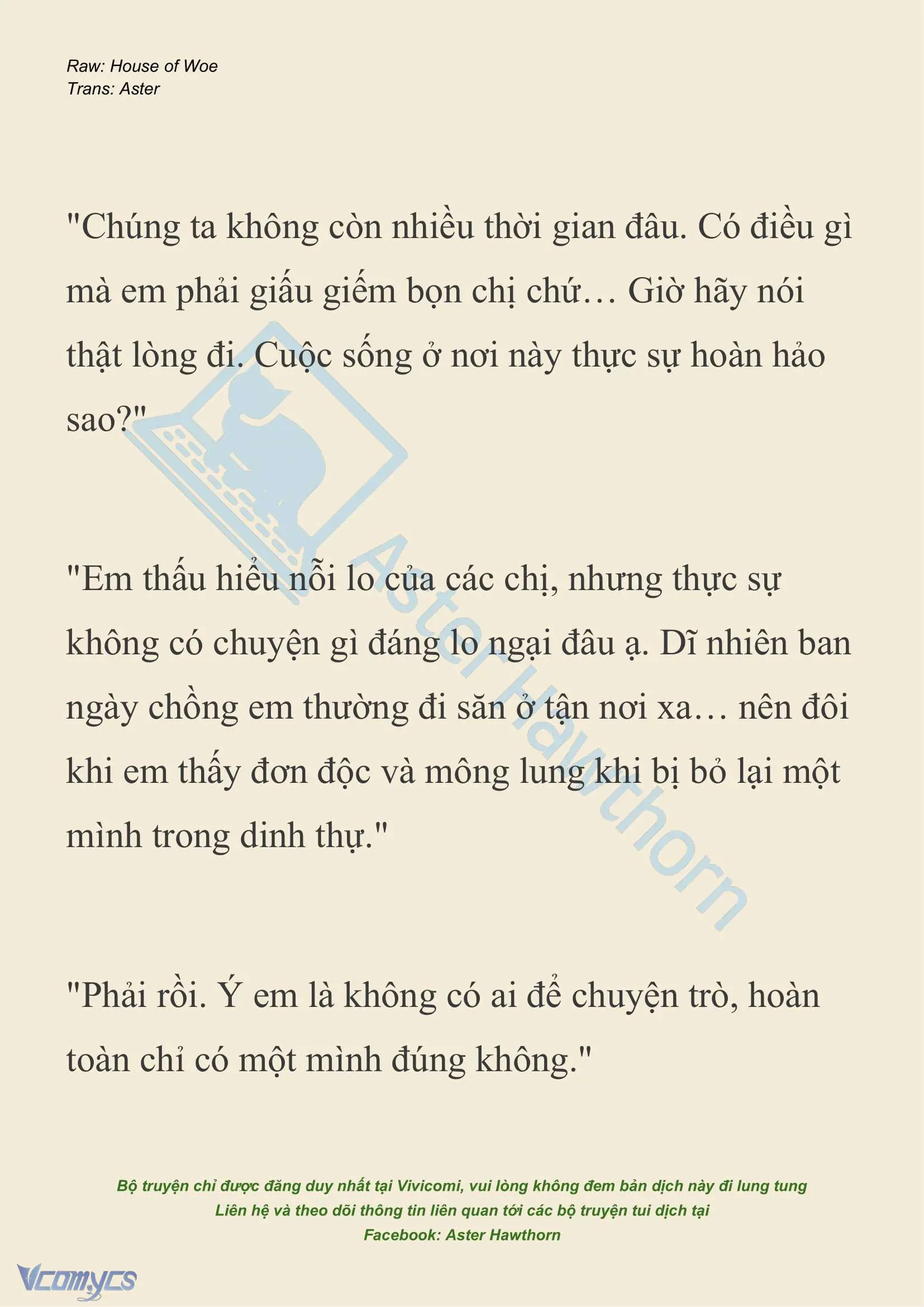 [NOVEL] Dành Cho Các Nữ Thần: Dành cho Psyche Chapter 33 - Trang 10