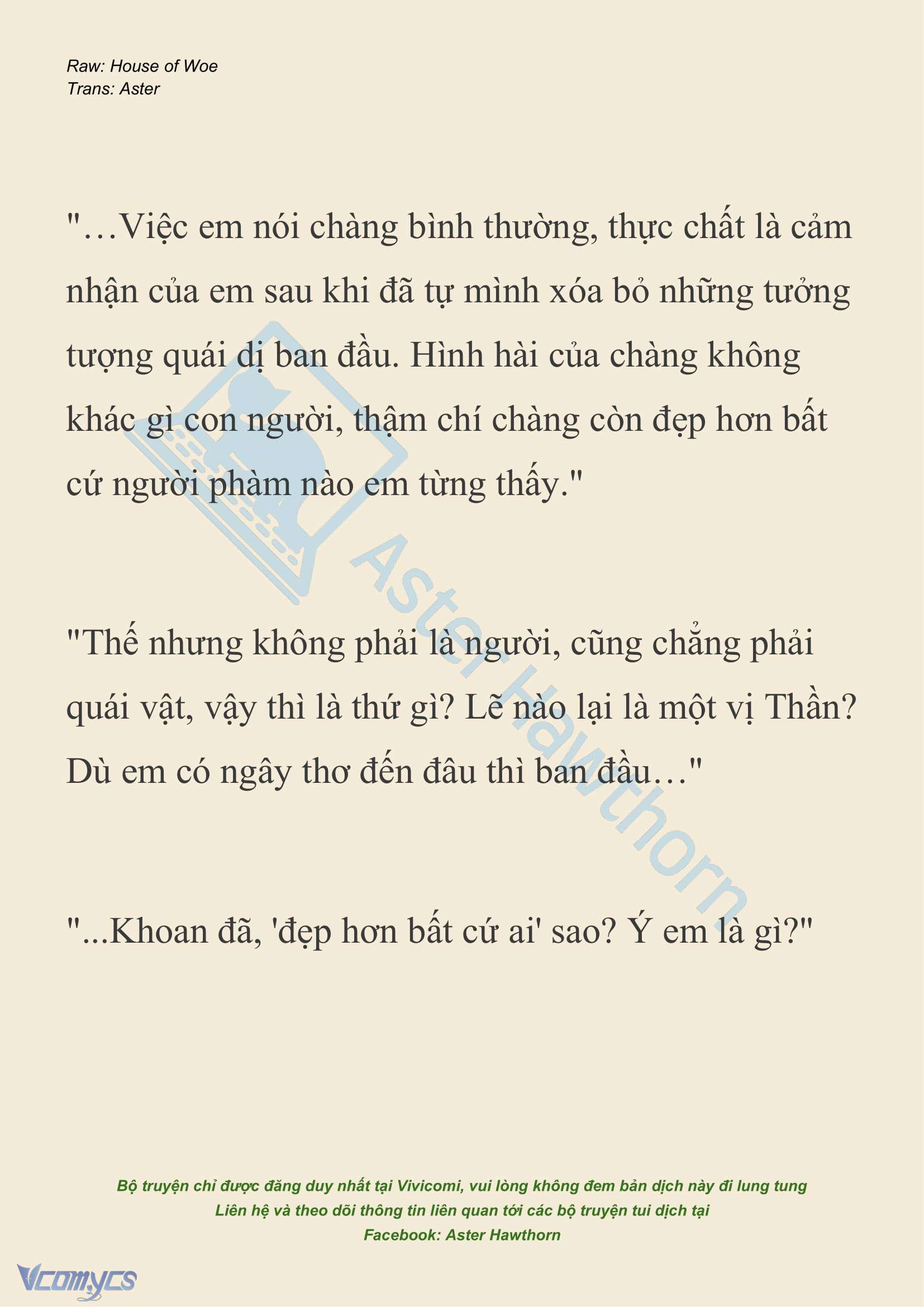[NOVEL] Dành Cho Các Nữ Thần: Dành cho Psyche Chapter 33 - Trang 17