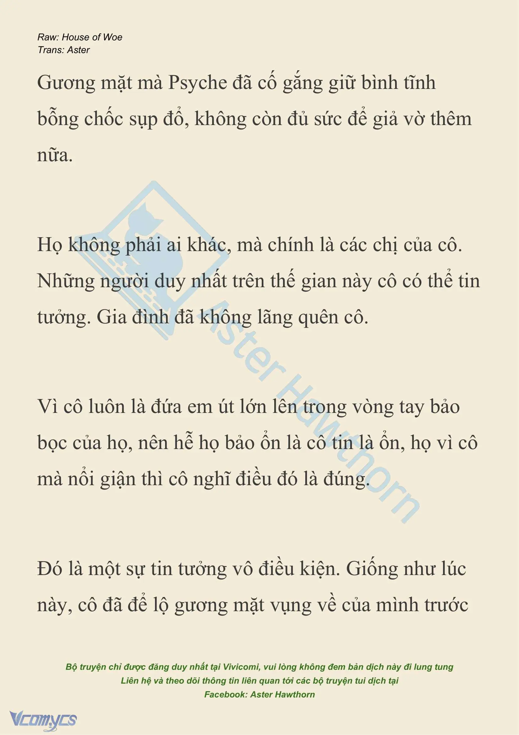 [NOVEL] Dành Cho Các Nữ Thần: Dành cho Psyche Chapter 33 - Trang 20