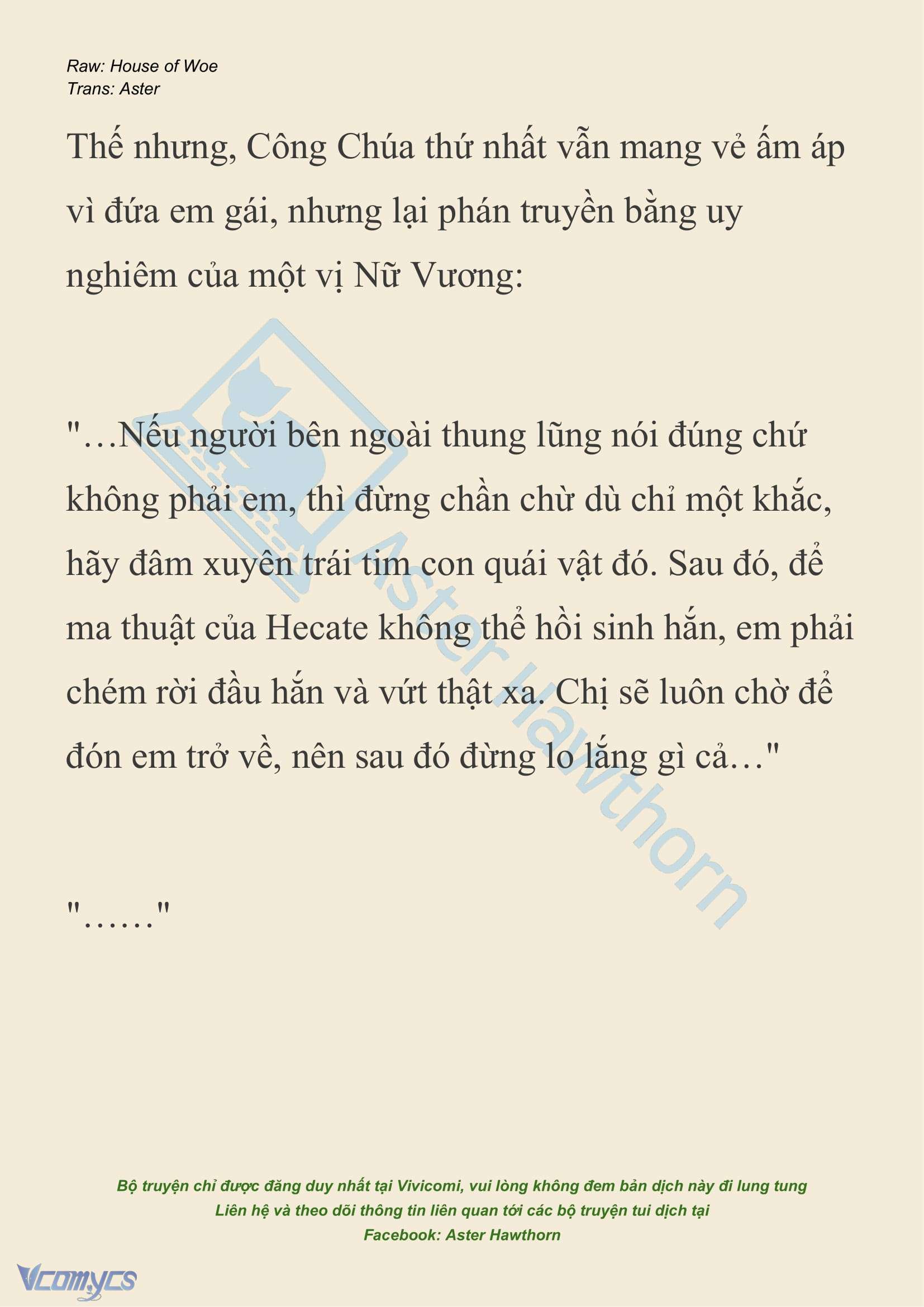 [NOVEL] Dành Cho Các Nữ Thần: Dành cho Psyche Chapter 34 - Trang 11