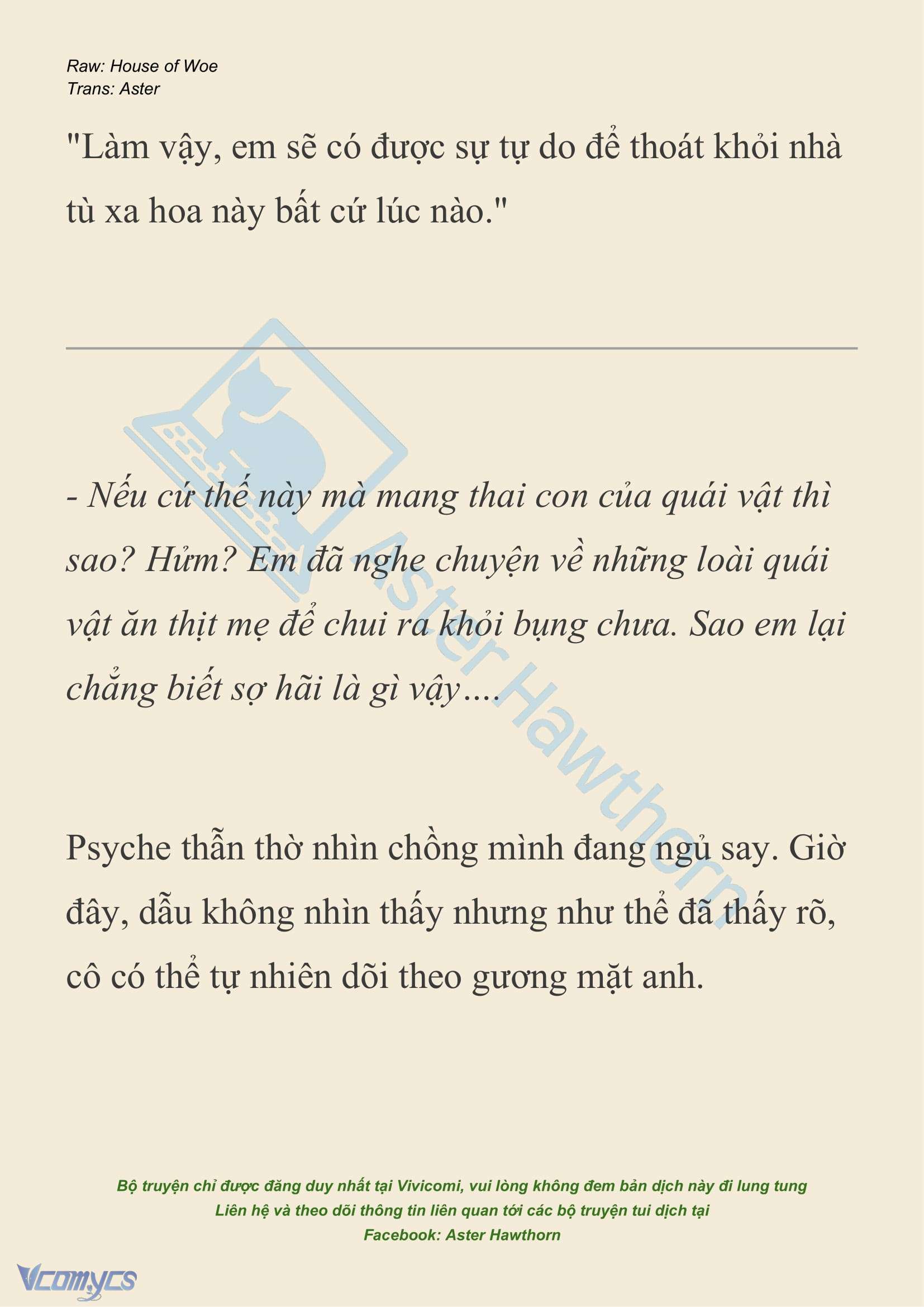 [NOVEL] Dành Cho Các Nữ Thần: Dành cho Psyche Chapter 34 - Trang 12