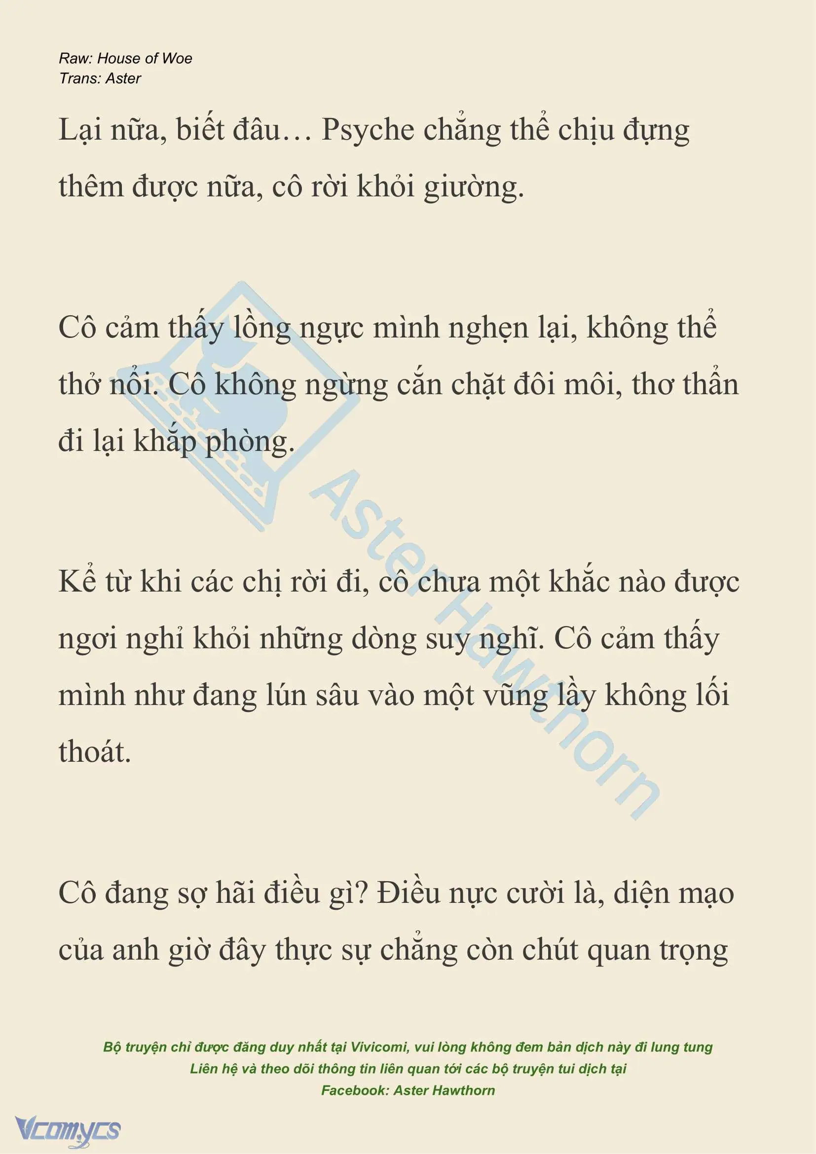 [NOVEL] Dành Cho Các Nữ Thần: Dành cho Psyche Chapter 34 - Trang 17