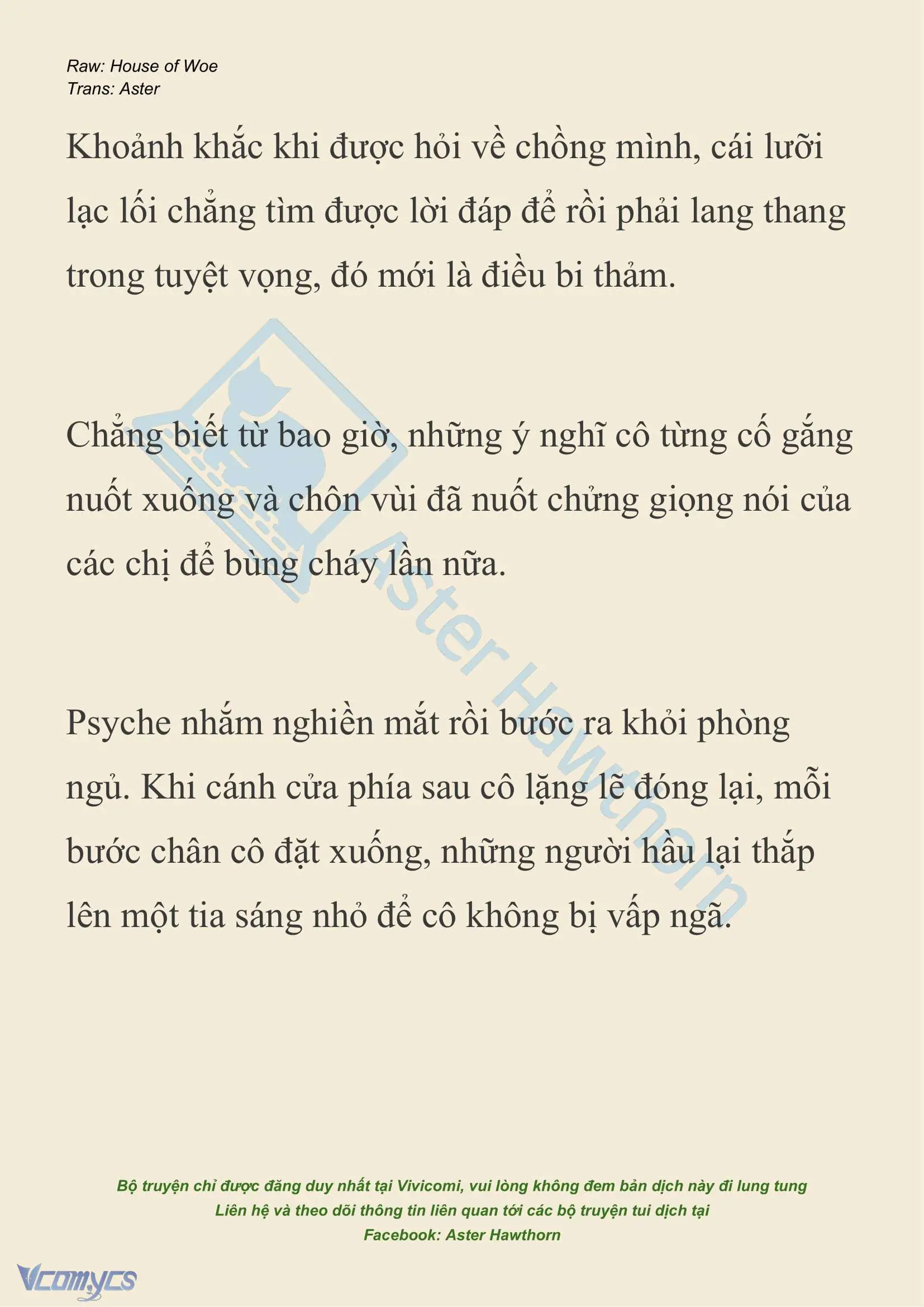 [NOVEL] Dành Cho Các Nữ Thần: Dành cho Psyche Chapter 34 - Trang 20