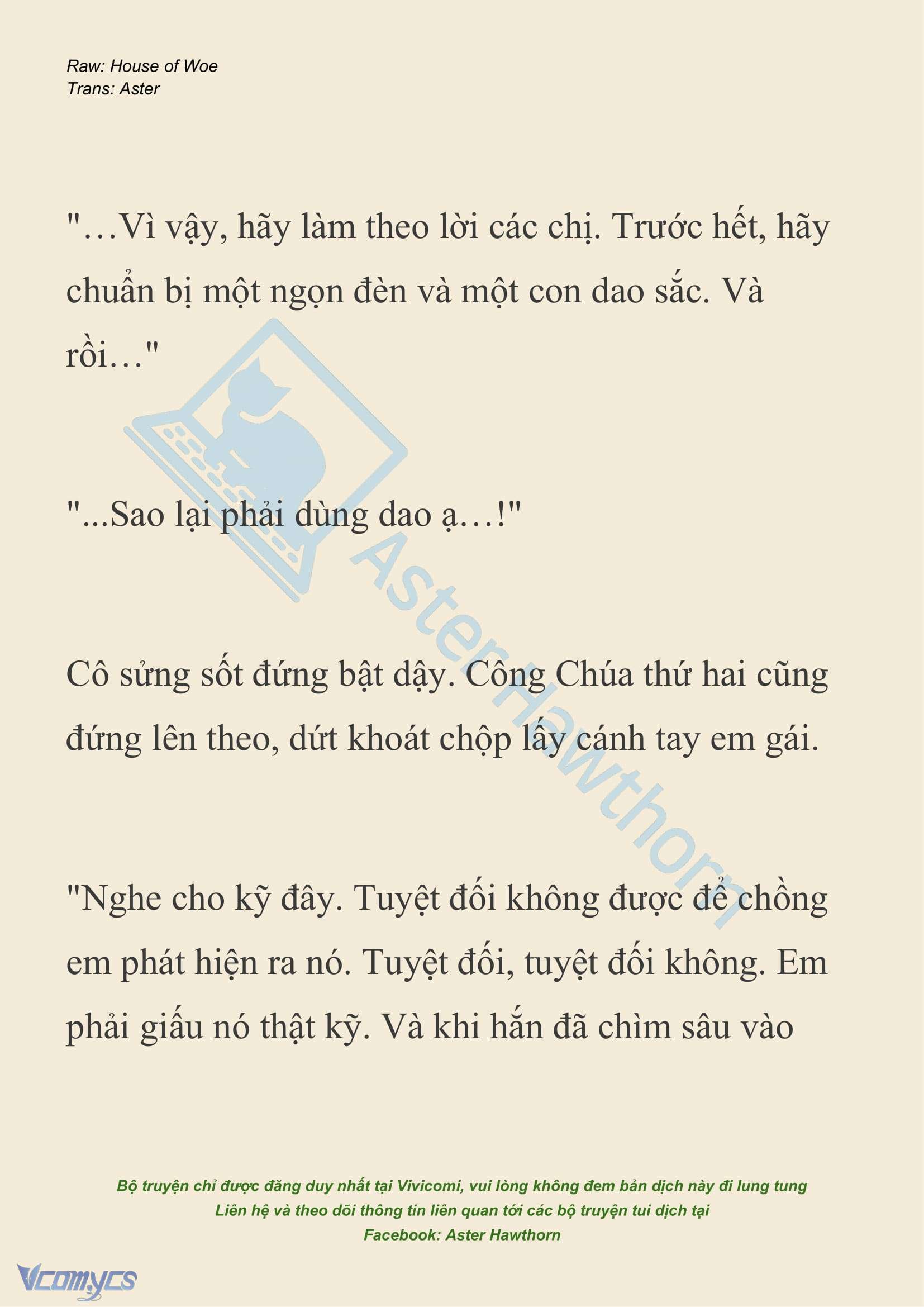 [NOVEL] Dành Cho Các Nữ Thần: Dành cho Psyche Chapter 34 - Trang 9