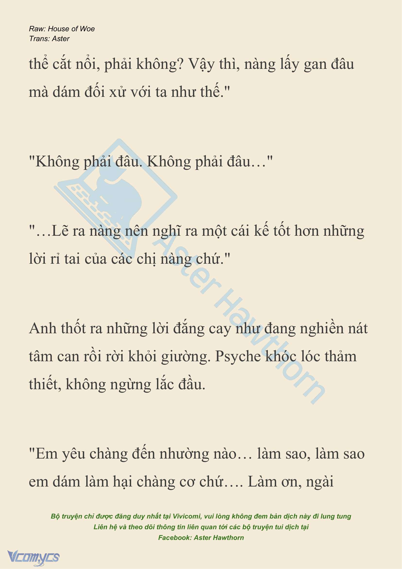 [NOVEL] Dành Cho Các Nữ Thần: Dành cho Psyche Chapter 35 - Trang 14