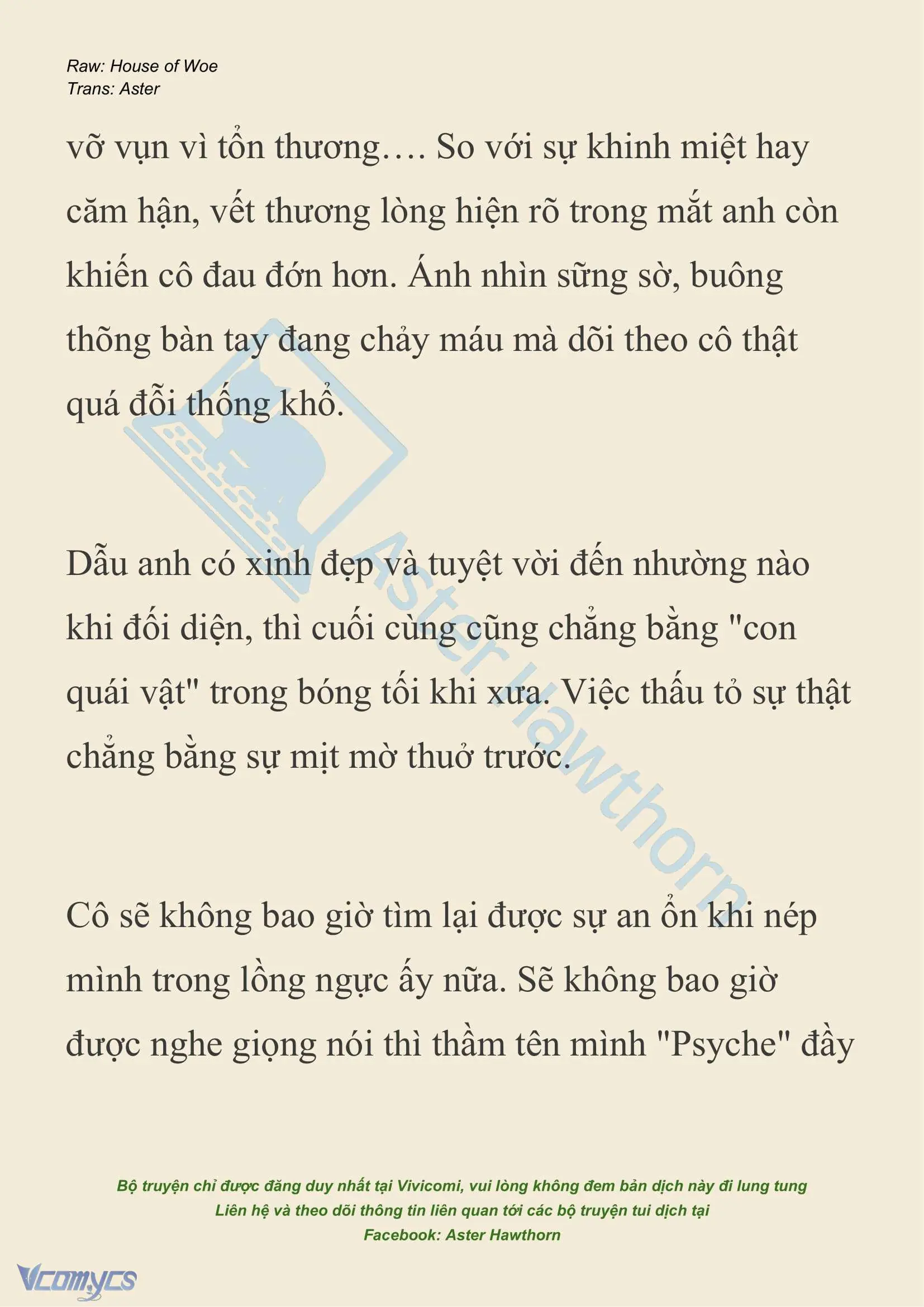 [NOVEL] Dành Cho Các Nữ Thần: Dành cho Psyche Chapter 35 - Trang 17
