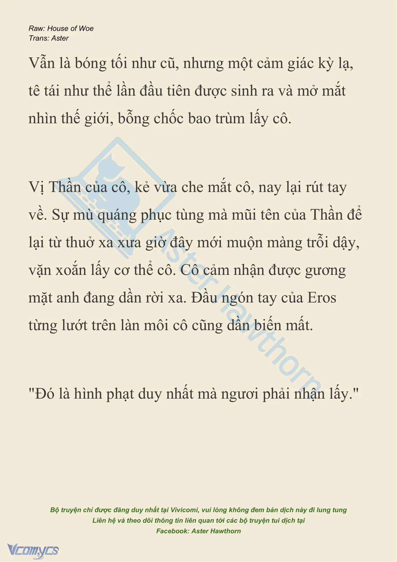 [NOVEL] Dành Cho Các Nữ Thần: Dành cho Psyche Chapter 35 - Trang 22
