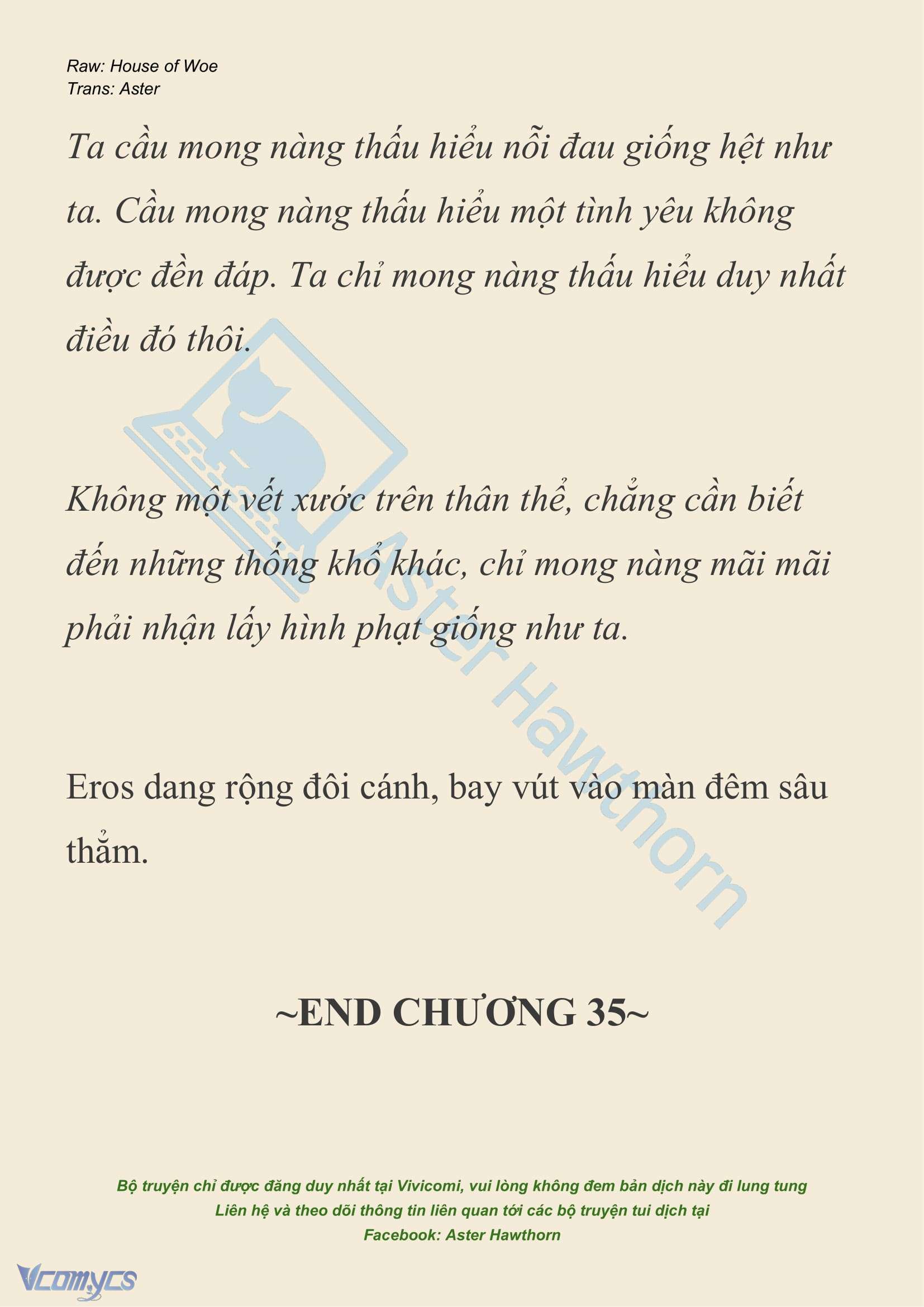 [NOVEL] Dành Cho Các Nữ Thần: Dành cho Psyche Chapter 35 - Trang 23