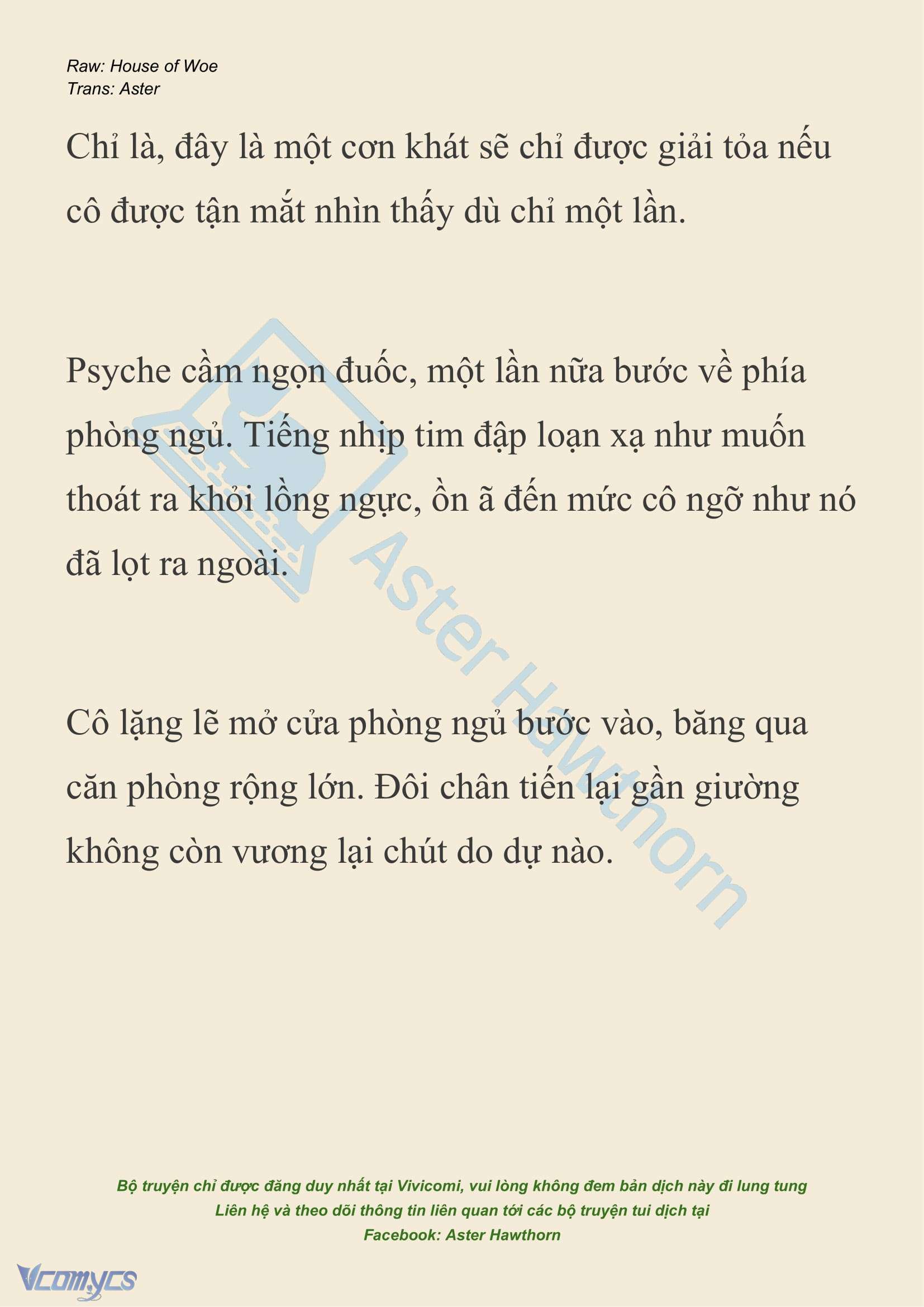 [NOVEL] Dành Cho Các Nữ Thần: Dành cho Psyche Chapter 35 - Trang 3