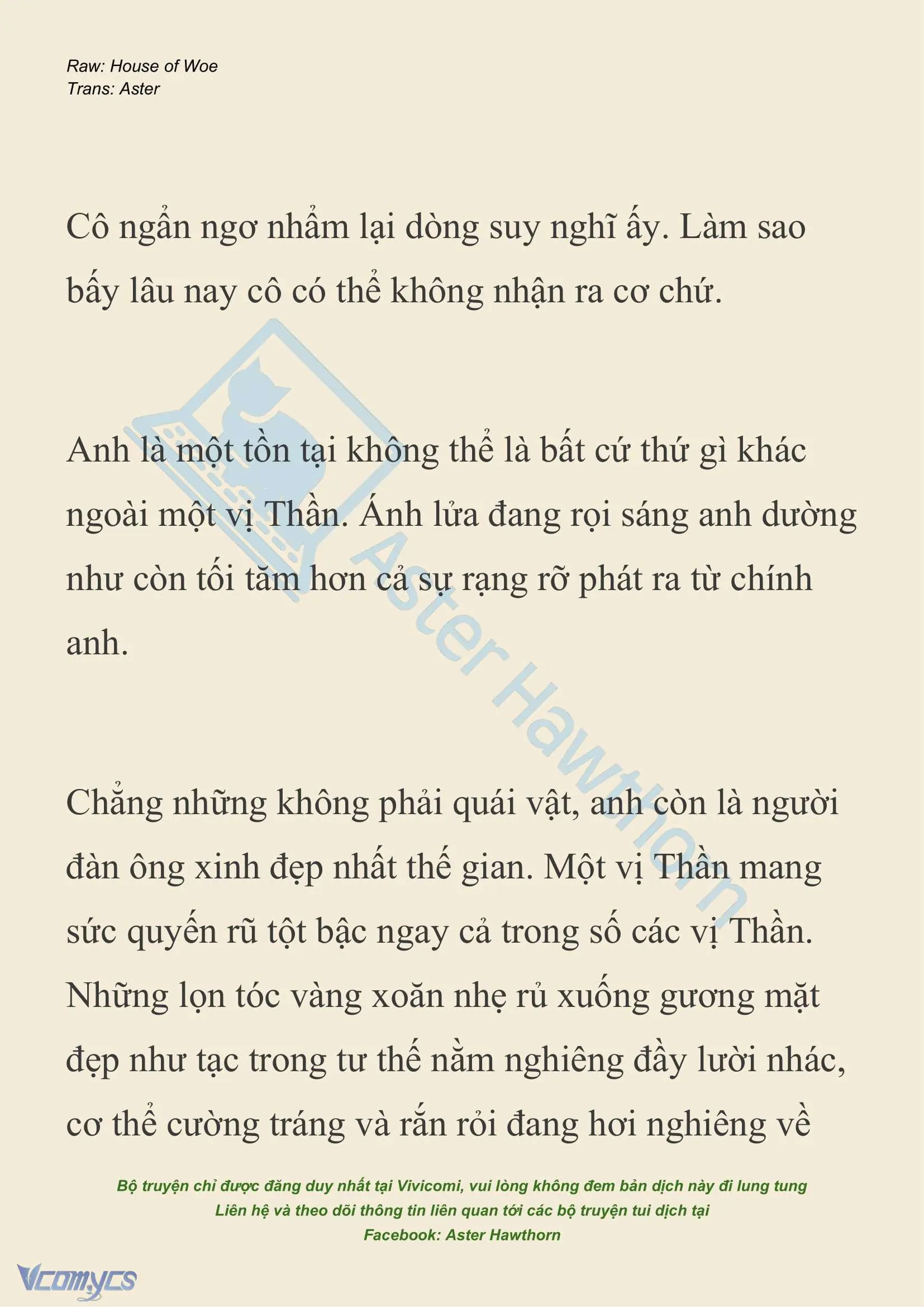 [NOVEL] Dành Cho Các Nữ Thần: Dành cho Psyche Chapter 35 - Trang 5