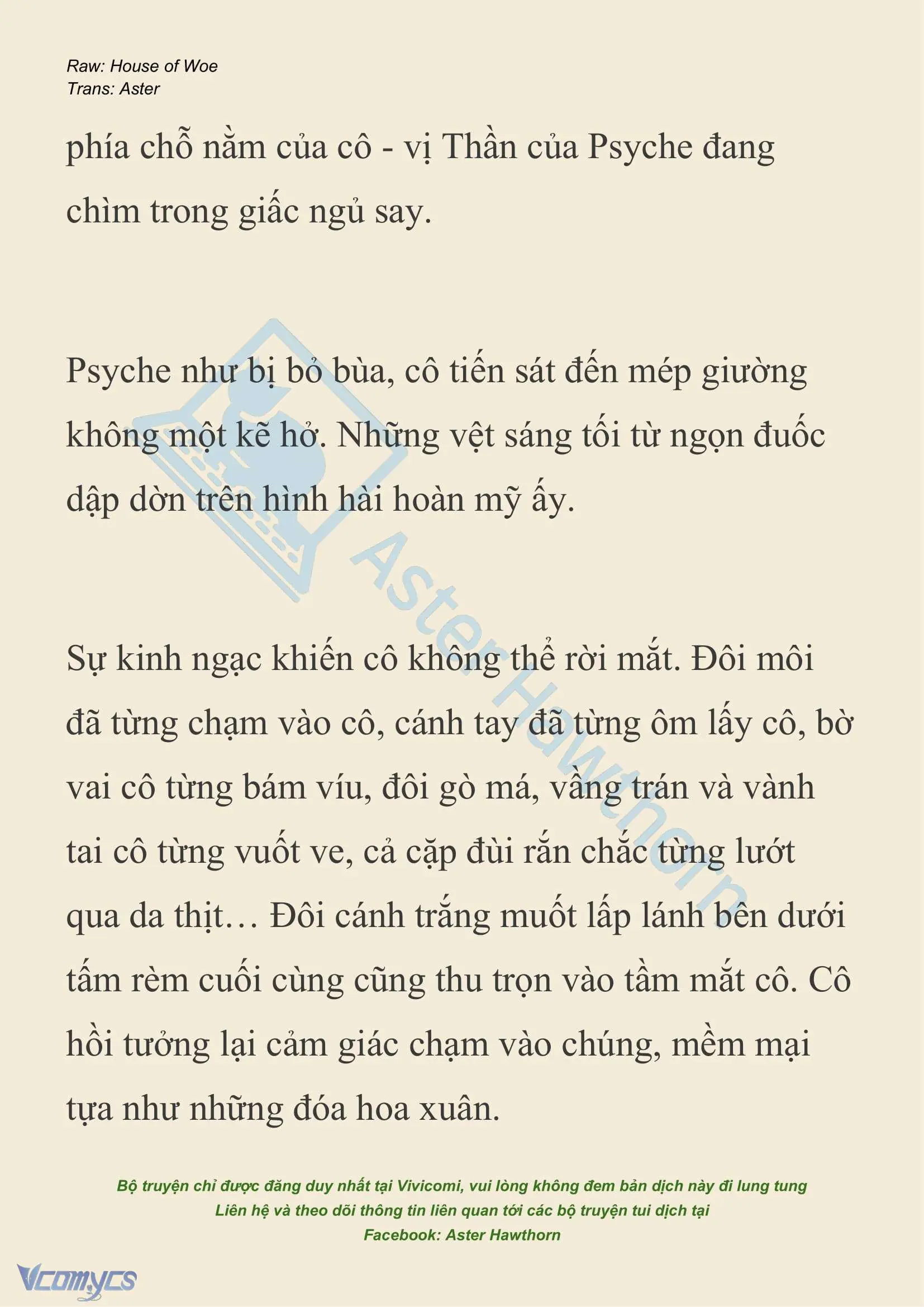 [NOVEL] Dành Cho Các Nữ Thần: Dành cho Psyche Chapter 35 - Trang 6