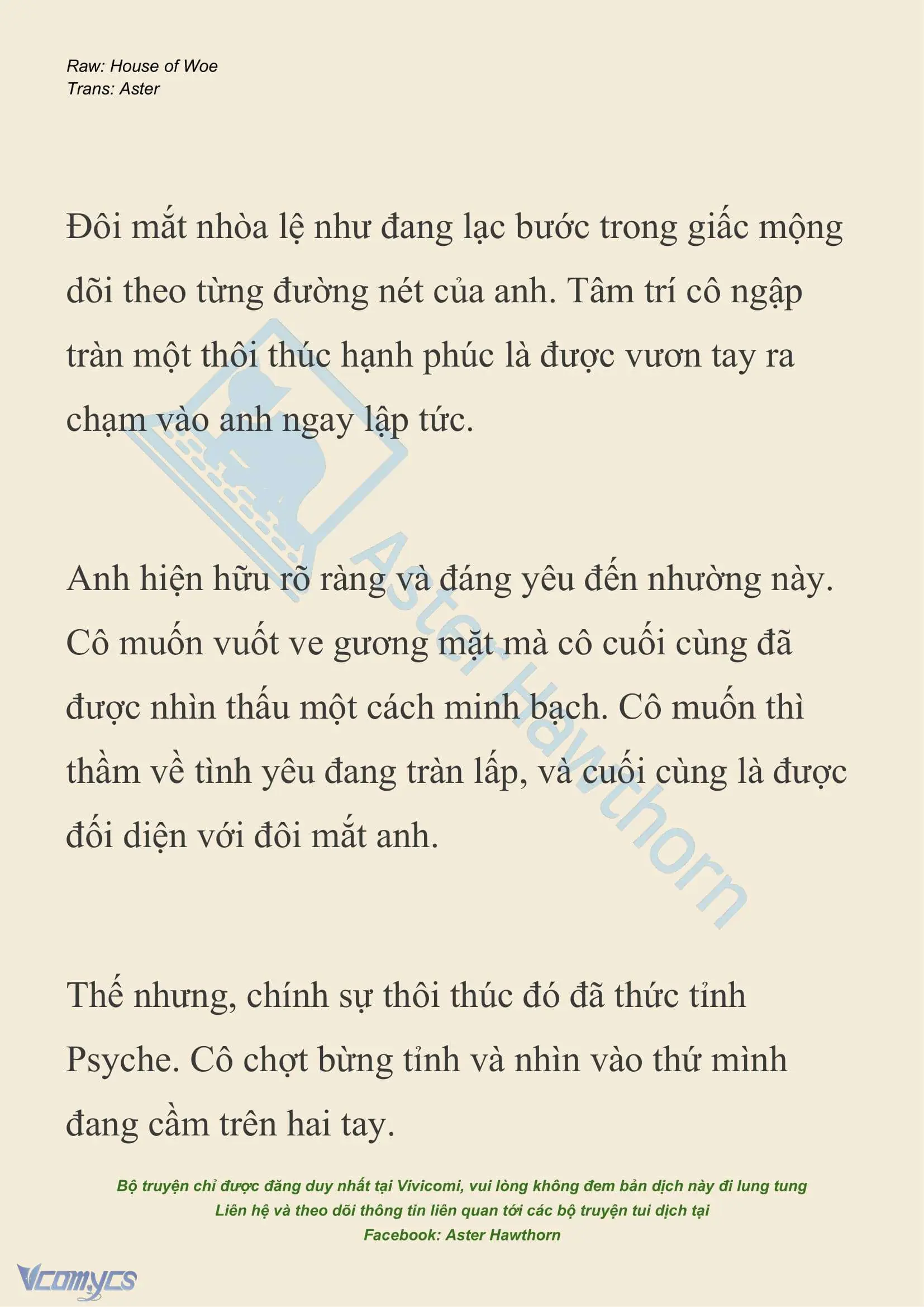 [NOVEL] Dành Cho Các Nữ Thần: Dành cho Psyche Chapter 35 - Trang 7