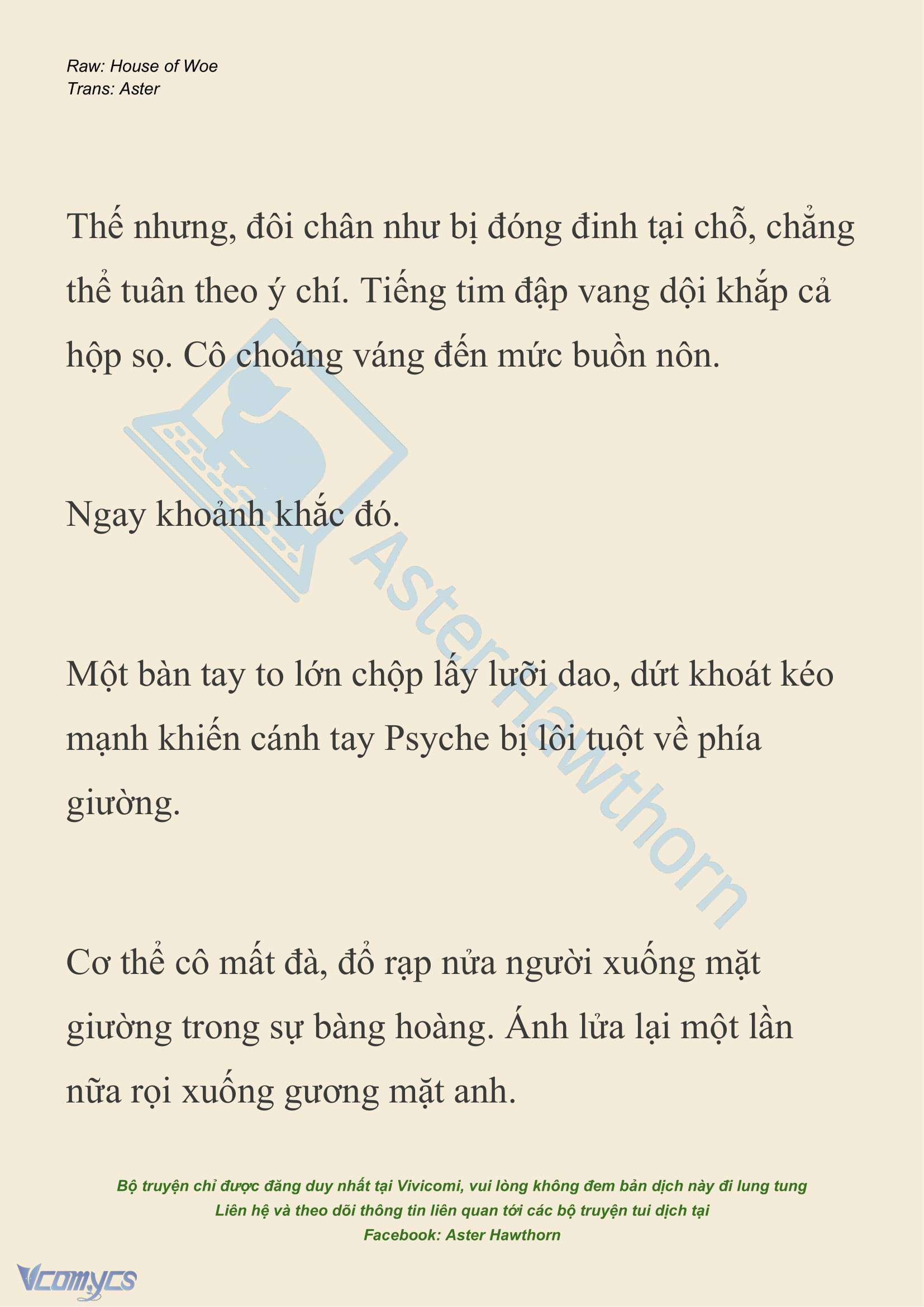 [NOVEL] Dành Cho Các Nữ Thần: Dành cho Psyche Chapter 35 - Trang 9