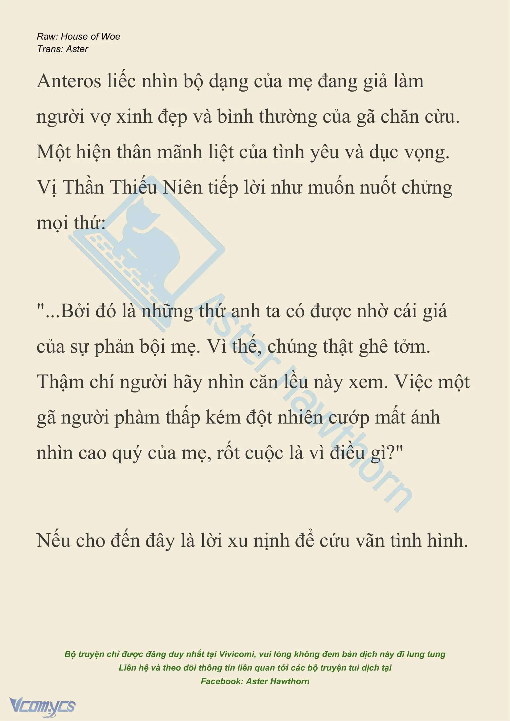 [NOVEL] Dành Cho Các Nữ Thần: Dành cho Psyche Chapter 36 - Trang 10