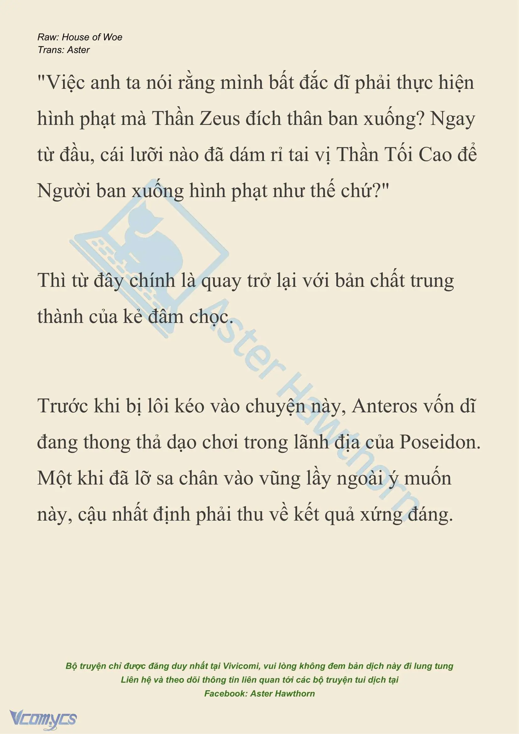 [NOVEL] Dành Cho Các Nữ Thần: Dành cho Psyche Chapter 36 - Trang 11