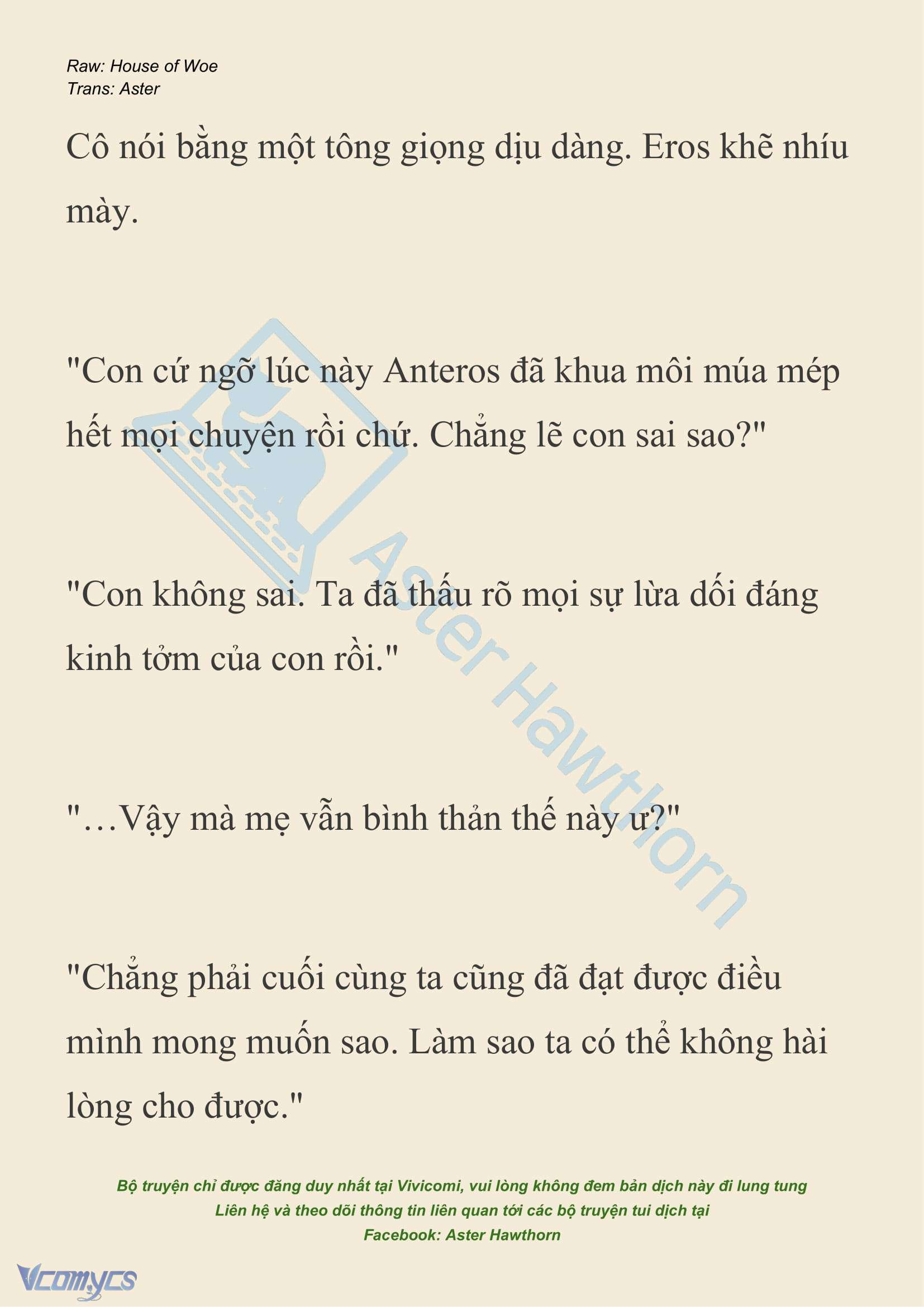 [NOVEL] Dành Cho Các Nữ Thần: Dành cho Psyche Chapter 36 - Trang 20