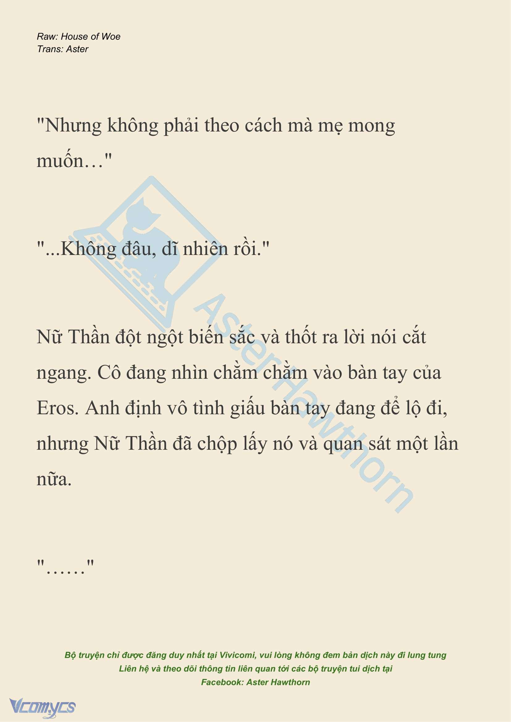 [NOVEL] Dành Cho Các Nữ Thần: Dành cho Psyche Chapter 36 - Trang 21