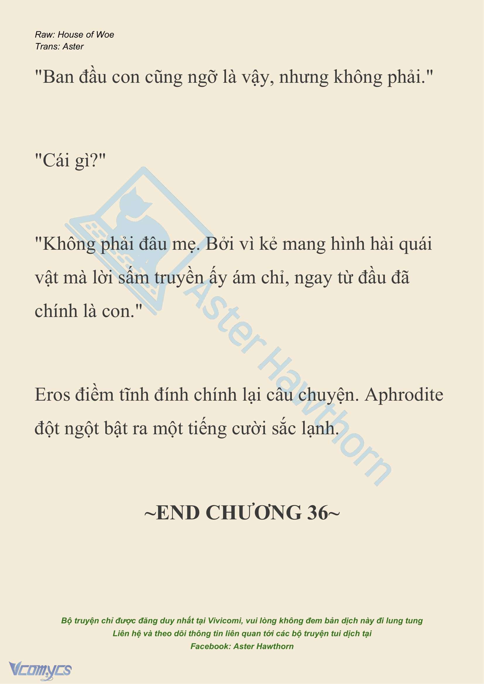 [NOVEL] Dành Cho Các Nữ Thần: Dành cho Psyche Chapter 36 - Trang 25