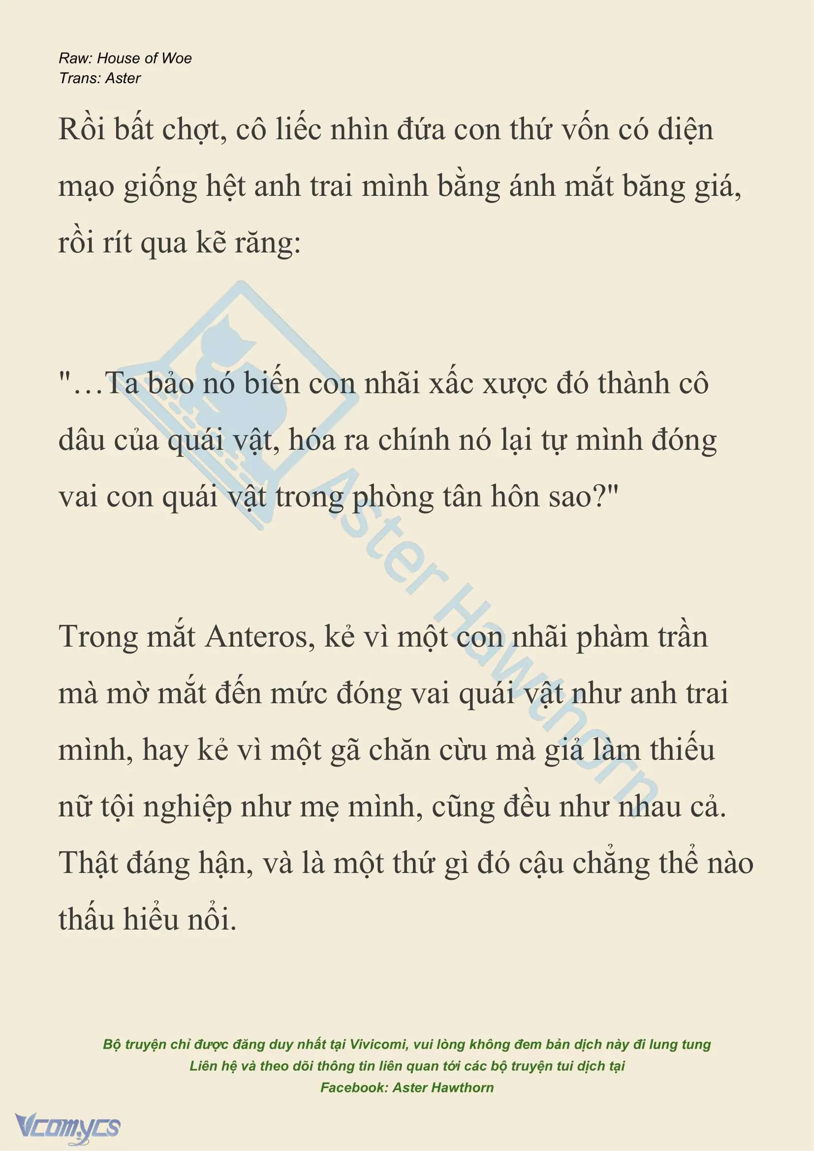 [NOVEL] Dành Cho Các Nữ Thần: Dành cho Psyche Chapter 36 - Trang 5