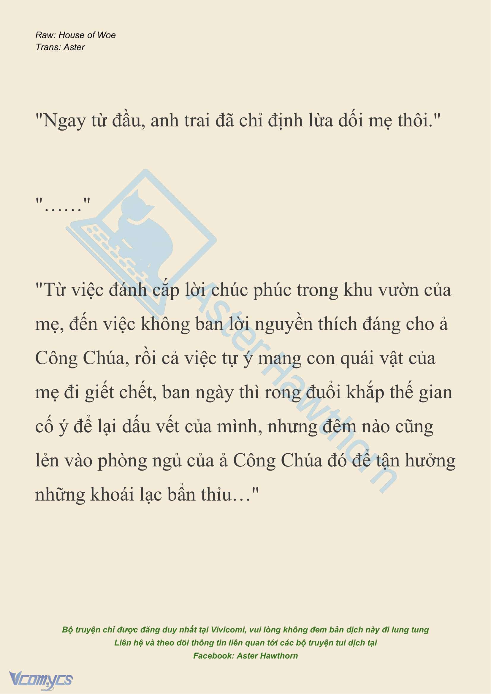 [NOVEL] Dành Cho Các Nữ Thần: Dành cho Psyche Chapter 36 - Trang 9