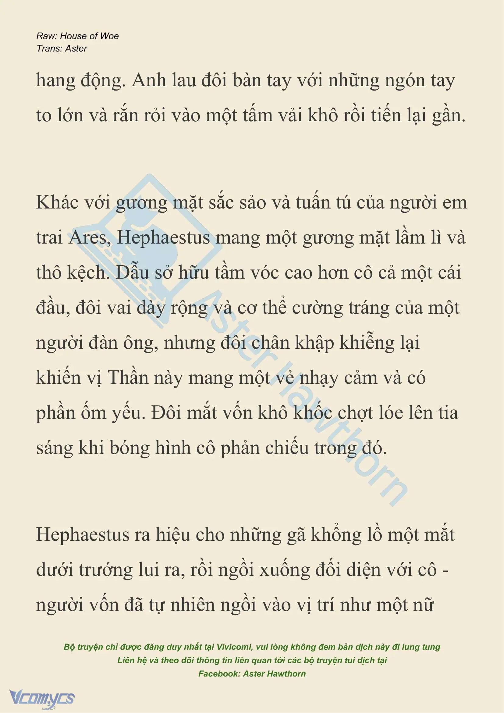 [NOVEL] Dành Cho Các Nữ Thần: Dành cho Psyche Chapter 37 - Trang 14