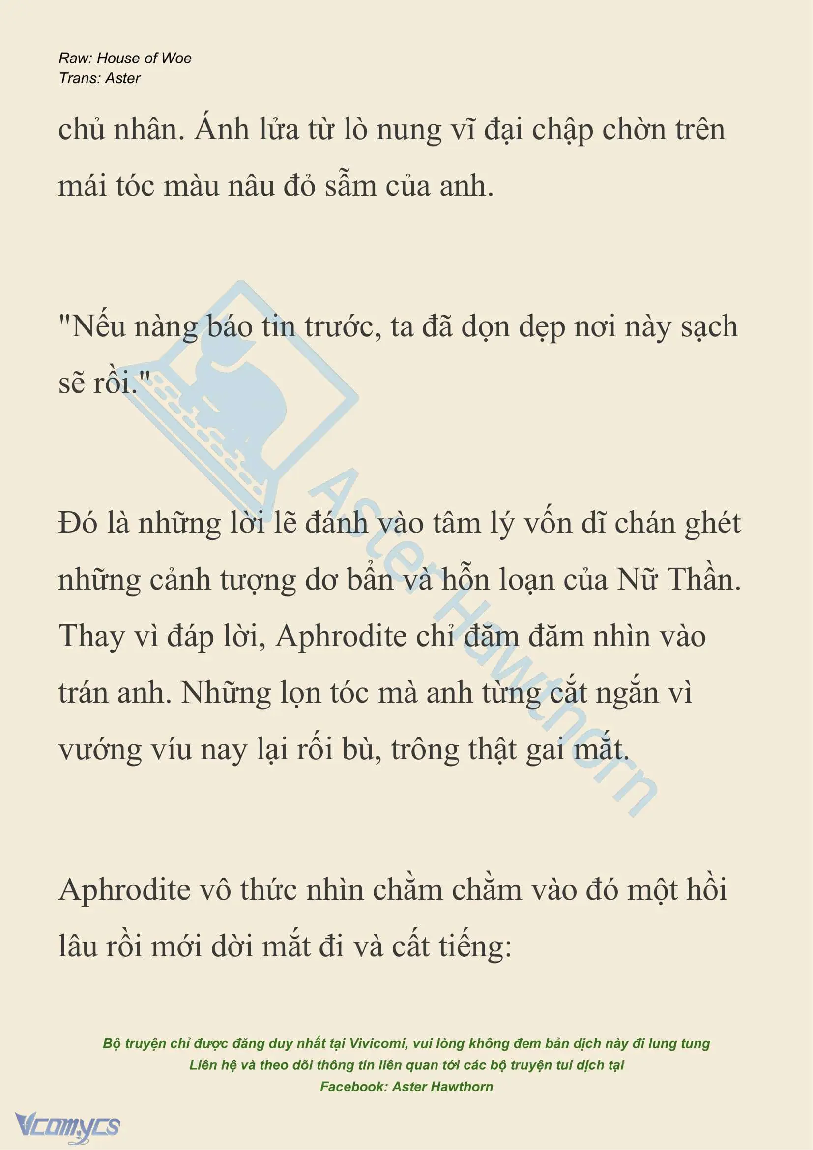 [NOVEL] Dành Cho Các Nữ Thần: Dành cho Psyche Chapter 37 - Trang 15