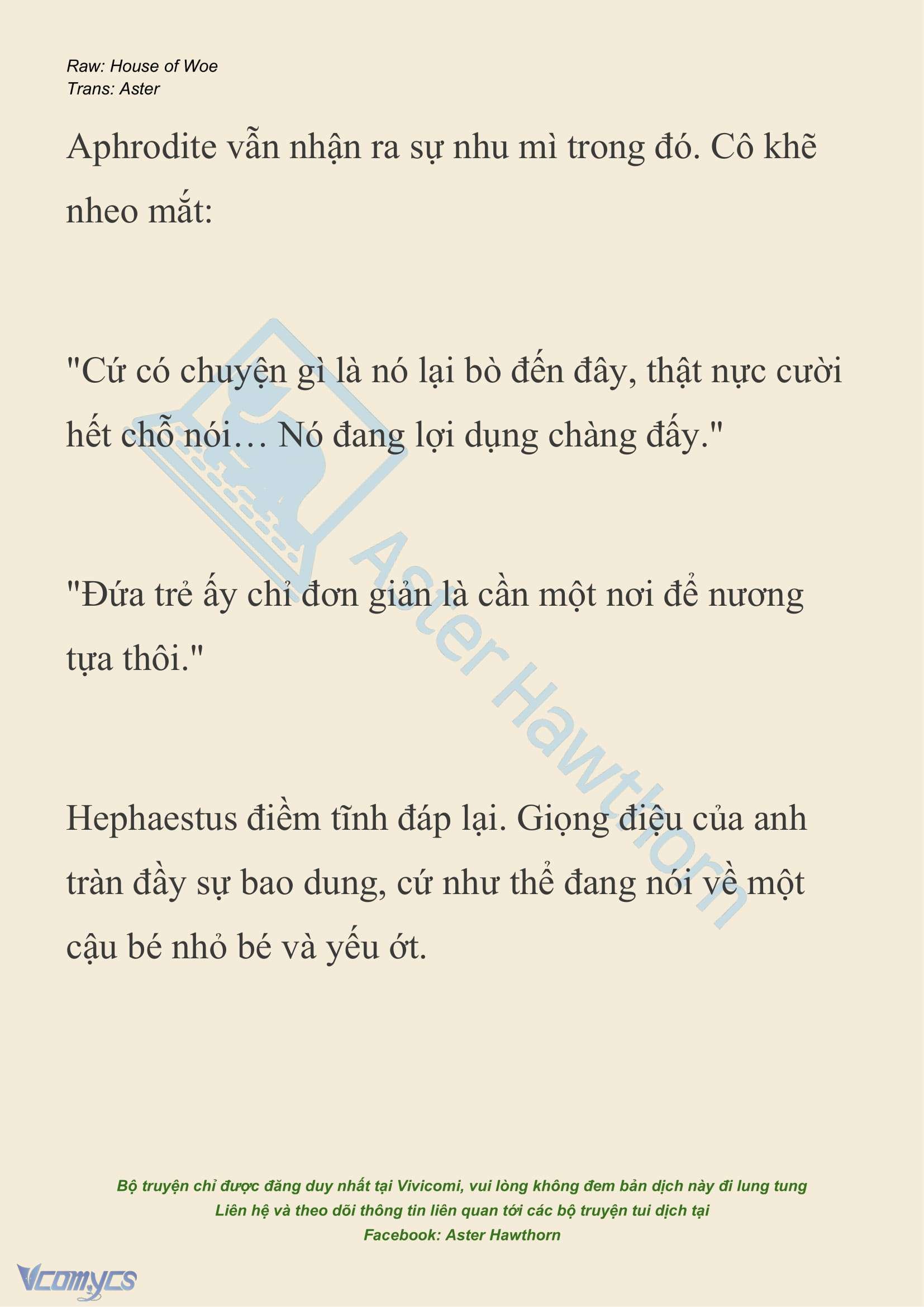 [NOVEL] Dành Cho Các Nữ Thần: Dành cho Psyche Chapter 37 - Trang 17