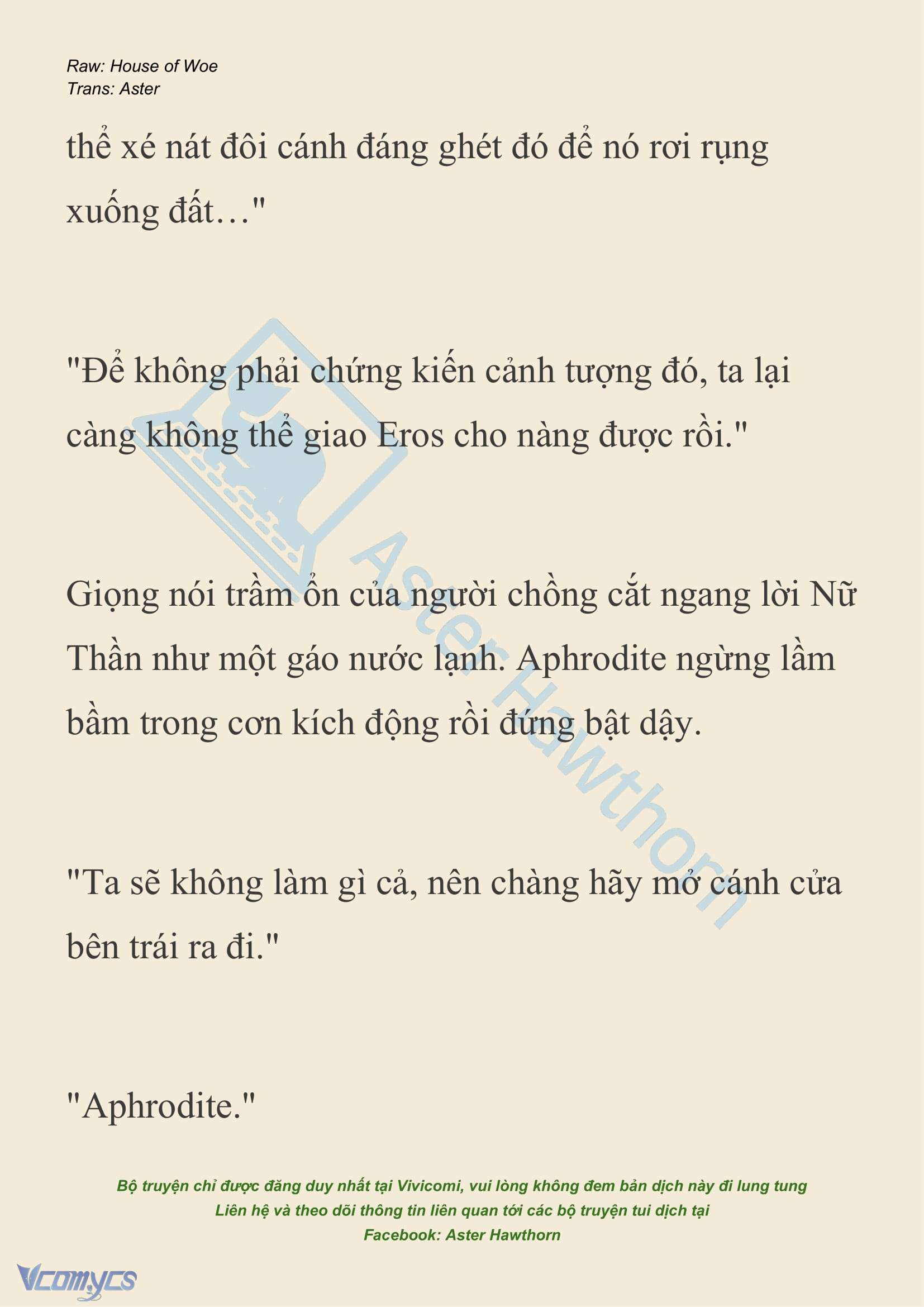 [NOVEL] Dành Cho Các Nữ Thần: Dành cho Psyche Chapter 37 - Trang 19