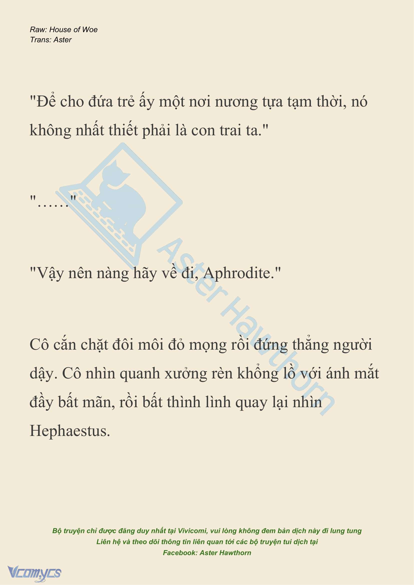 [NOVEL] Dành Cho Các Nữ Thần: Dành cho Psyche Chapter 37 - Trang 22