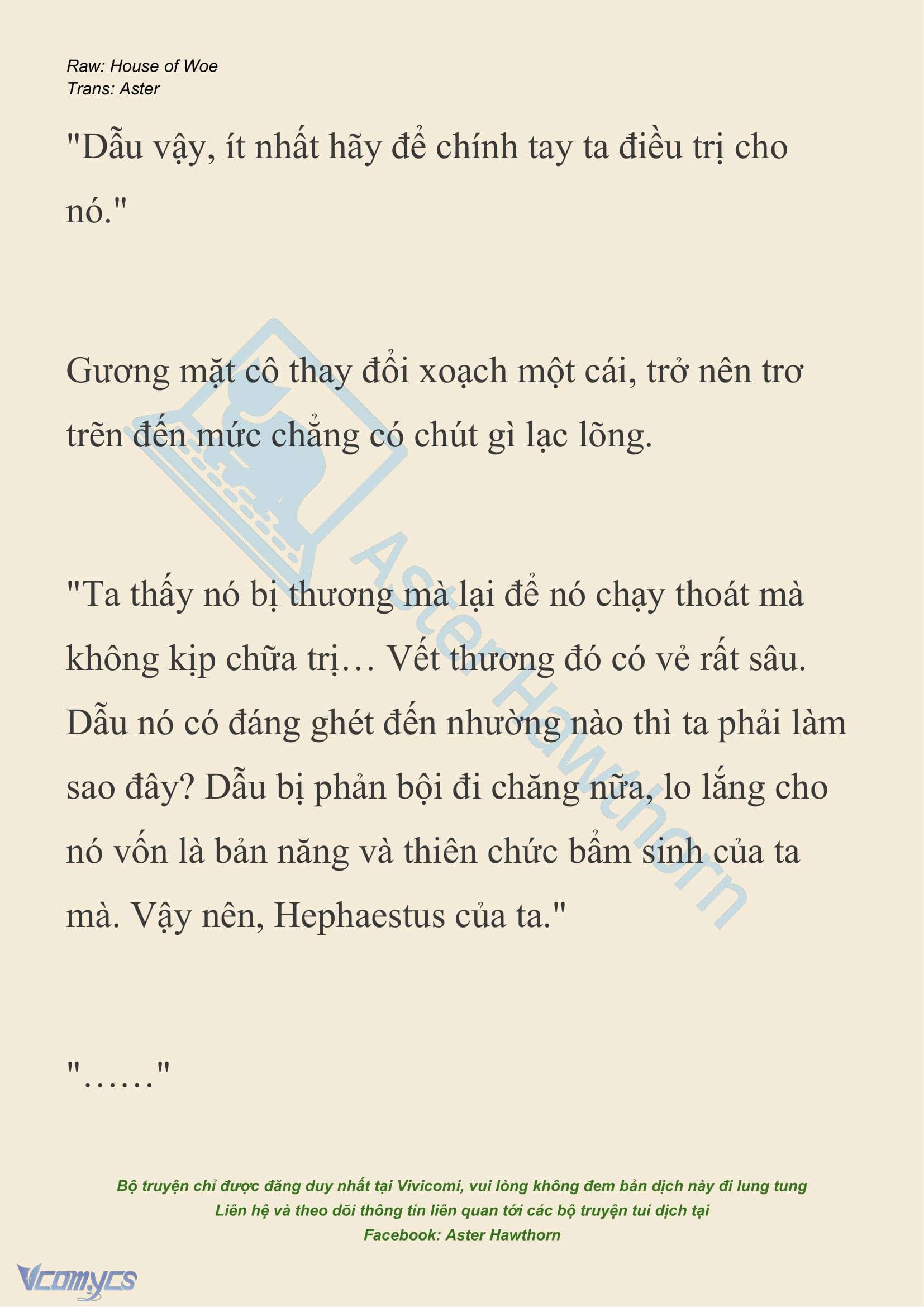 [NOVEL] Dành Cho Các Nữ Thần: Dành cho Psyche Chapter 37 - Trang 23