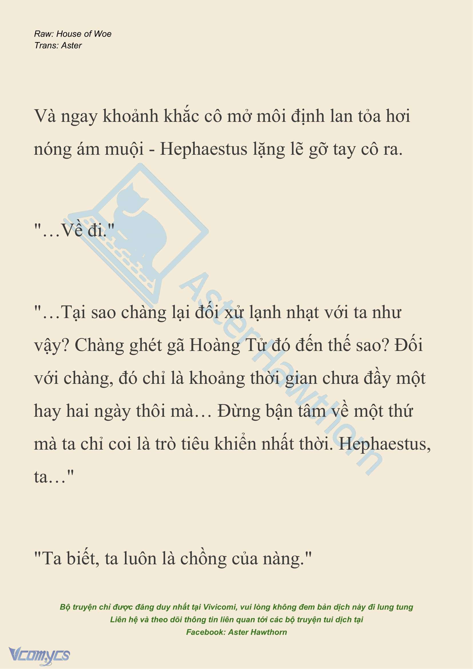[NOVEL] Dành Cho Các Nữ Thần: Dành cho Psyche Chapter 37 - Trang 25